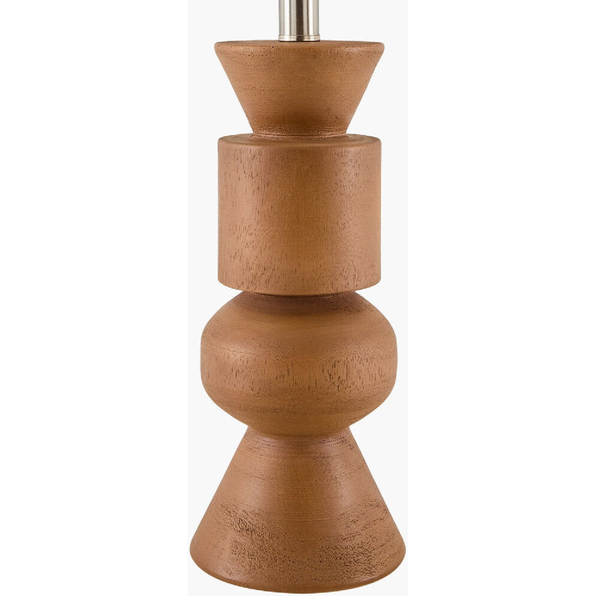 Modern European furniture - Brown Geometrical Accent Table Lamp - www.oroa.com