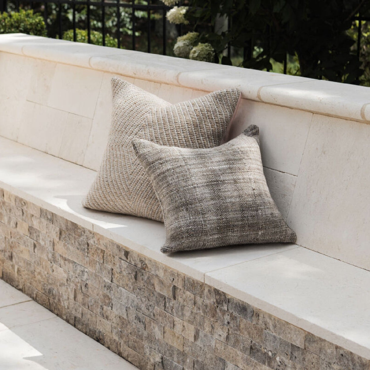 Modern European furniture - Woven Yarn Pillow - www.oroa.com