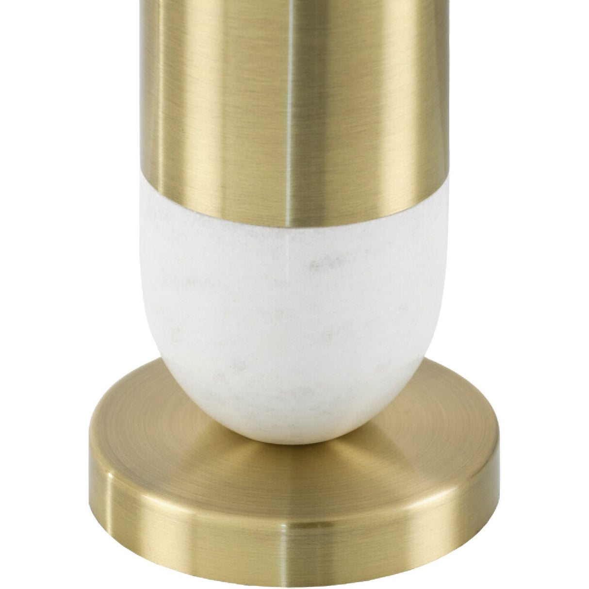 Modern European furniture - Gold Wrapped Marble Table Lamp - www.oroa.com