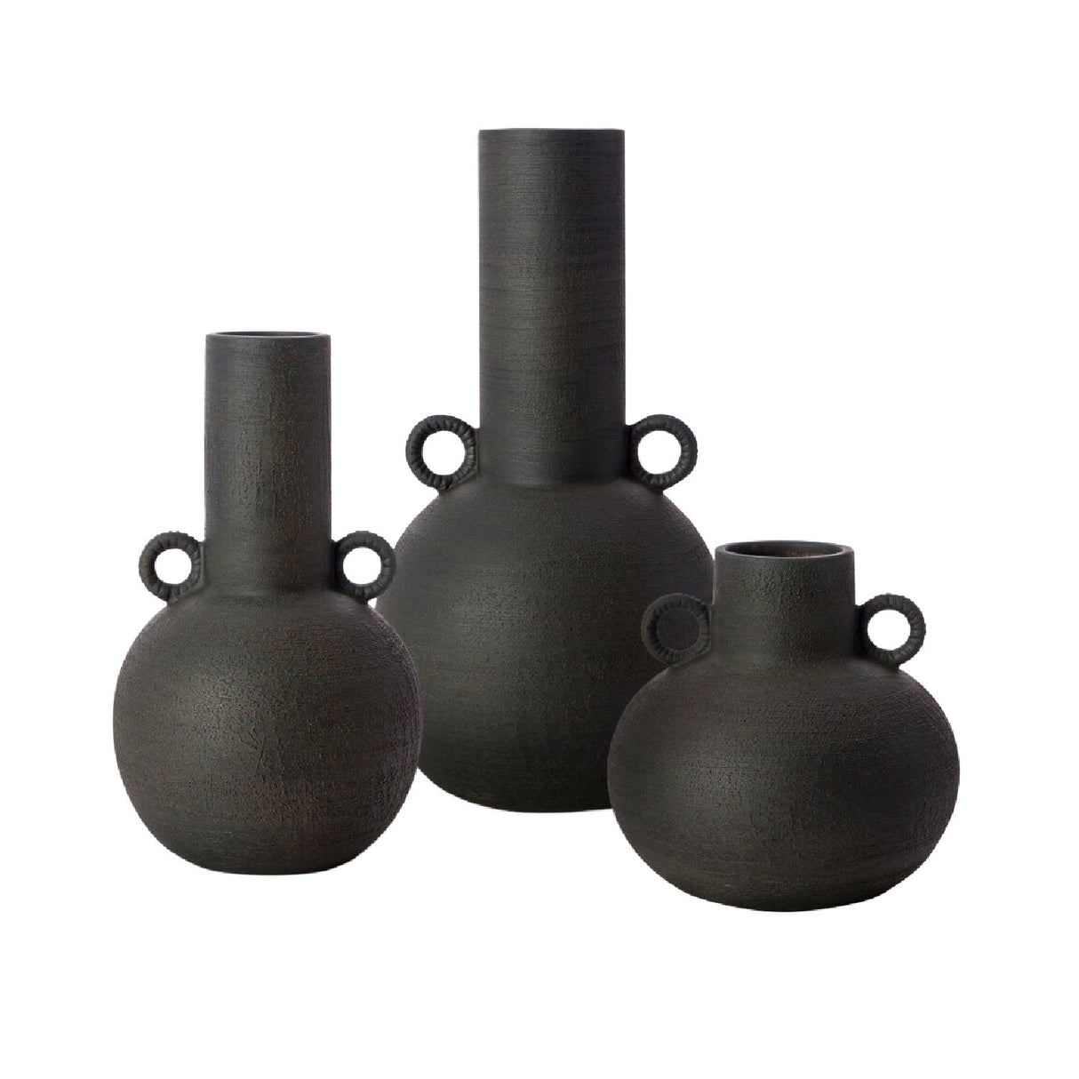 Modern European furniture - Long-Necked Ceramic Vases (3) - www.oroa.com