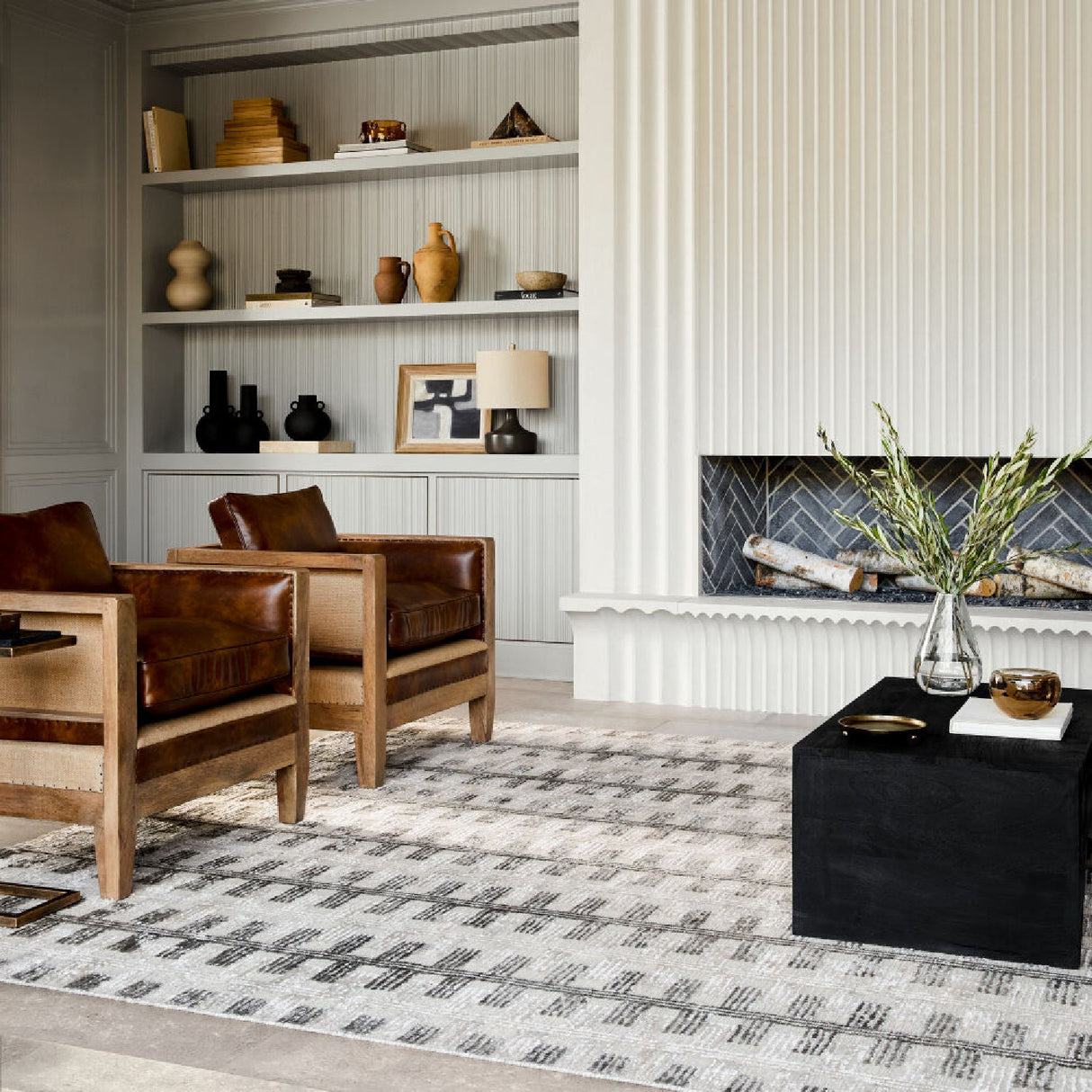 Modern European furniture - Long-Necked Ceramic Vases (3) - www.oroa.com