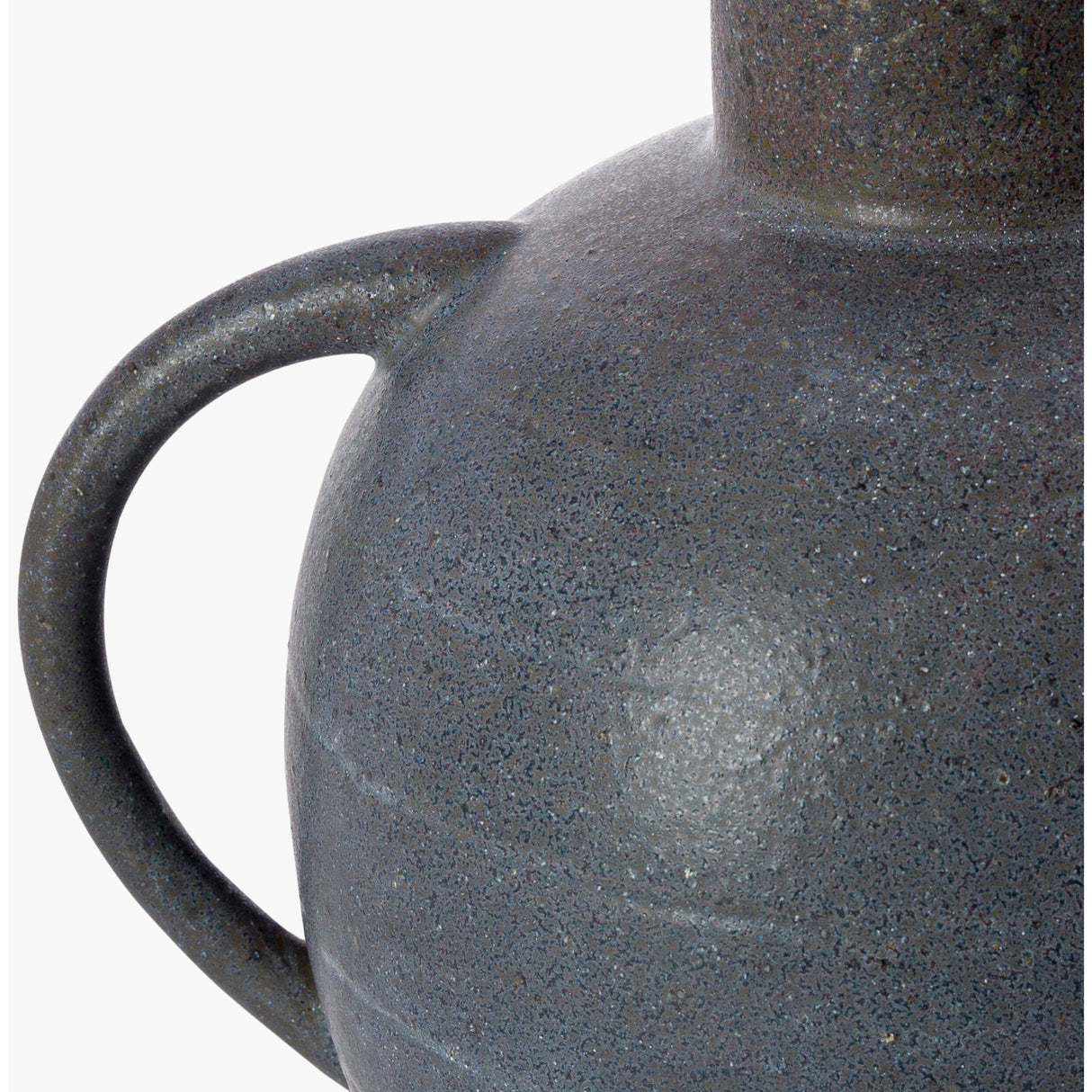 Modern European furniture - Black Ceramic Vase Set (2) - www.oroa.com