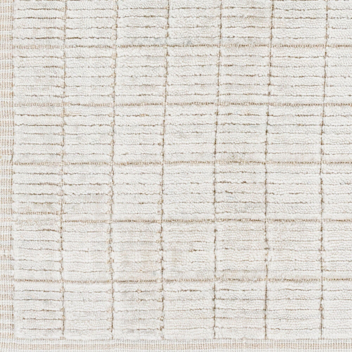 Modern furniture - Hand-Loomed Square Pattern Carpet - www.oroa.com