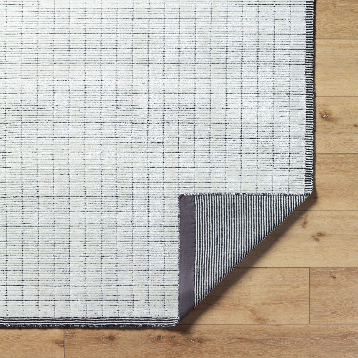 Modern furniture - Hand-Loomed Square Pattern Carpet - www.oroa.com