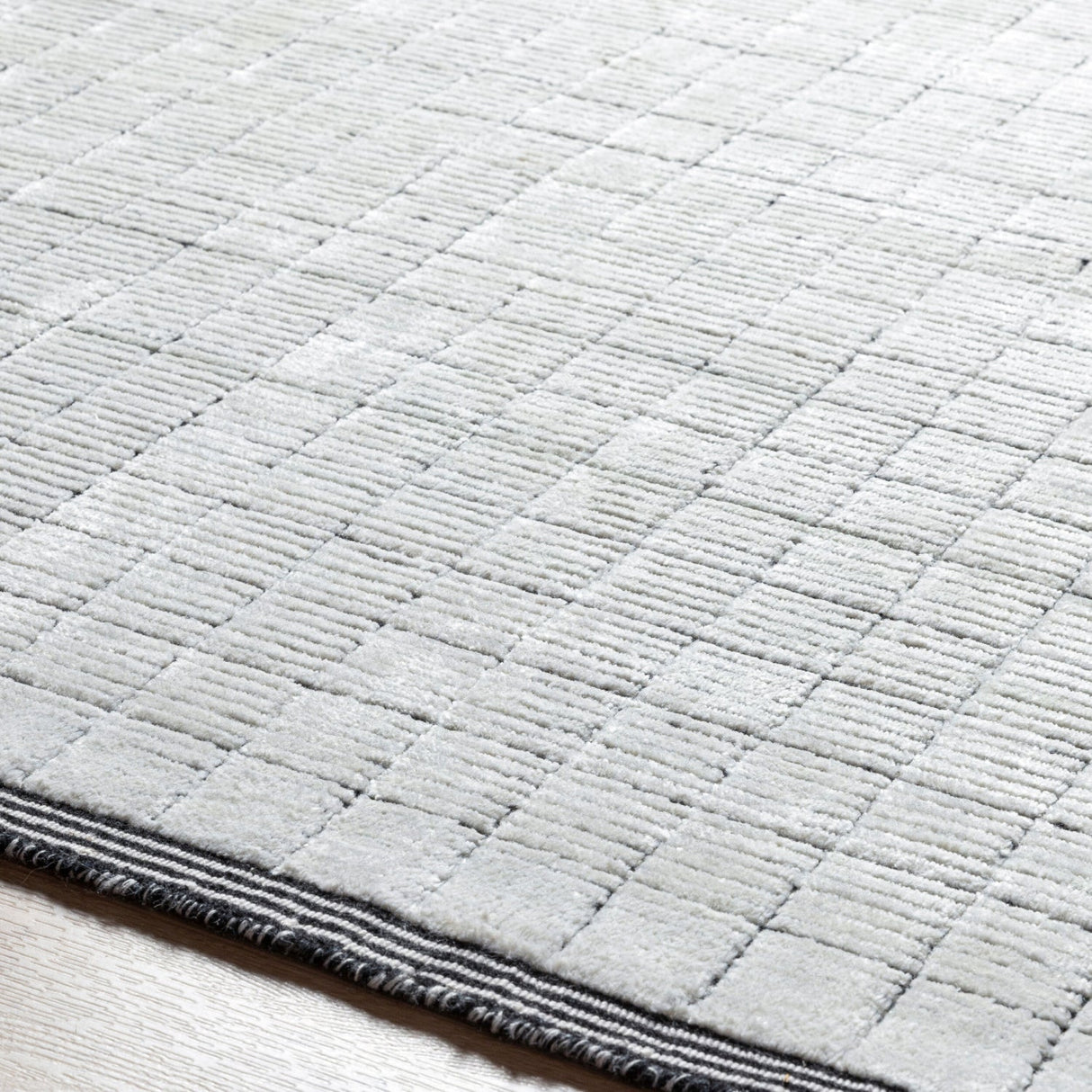 Modern furniture - Hand-Loomed Square Pattern Table Runner - www.oroa.com