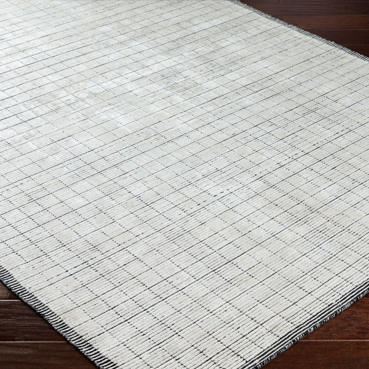 Modern furniture - Hand-Loomed Square Pattern Table Runner - www.oroa.com