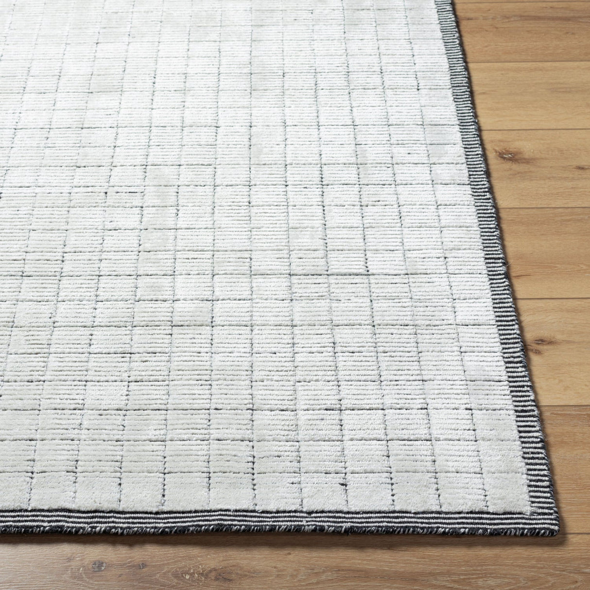 Modern furniture - Hand-Loomed Square Pattern Table Runner - www.oroa.com