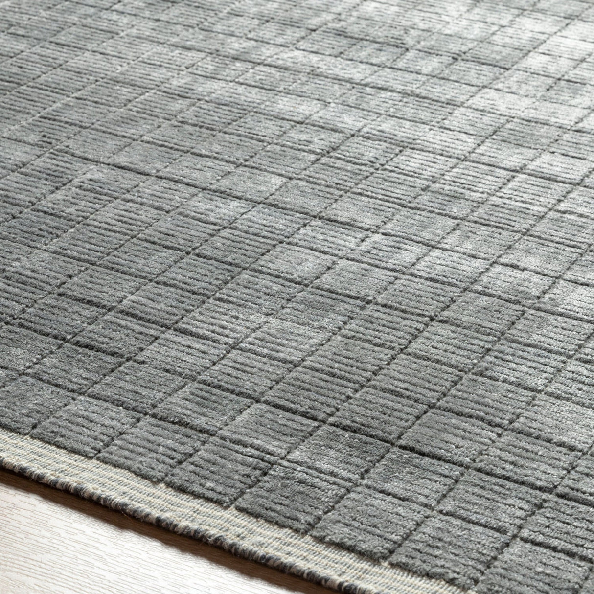 Modern furniture - Hand-Loomed Square Pattern Table Runner - www.oroa.com