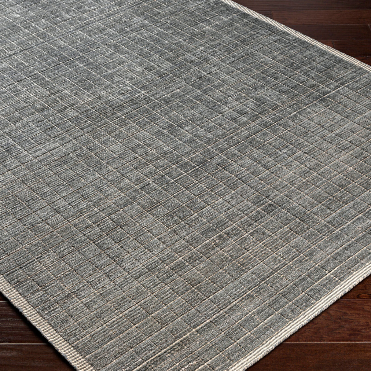 Modern furniture - Hand-Loomed Square Pattern Table Runner - www.oroa.com