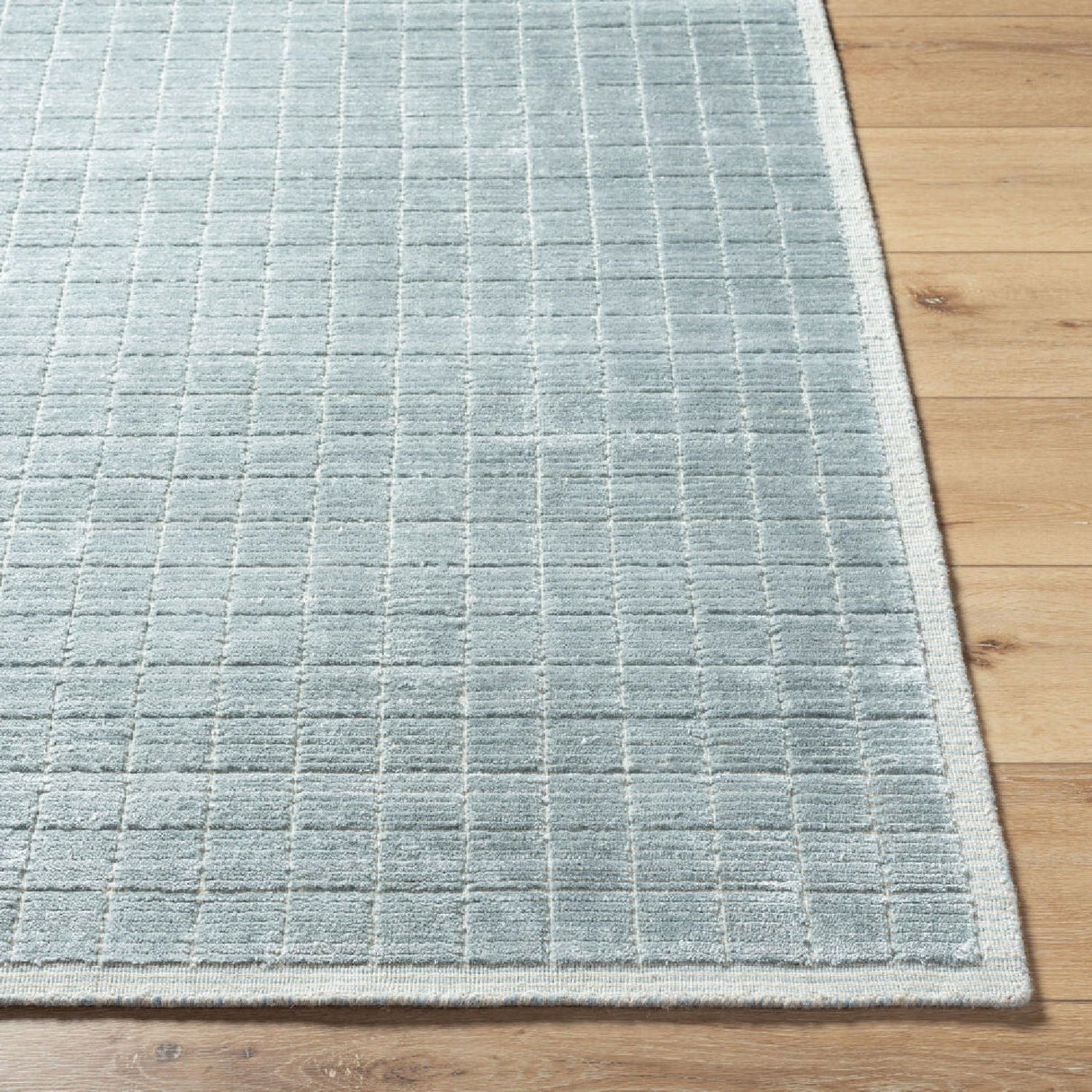 Modern furniture - Hand-Loomed Square Pattern Carpet - www.oroa.com