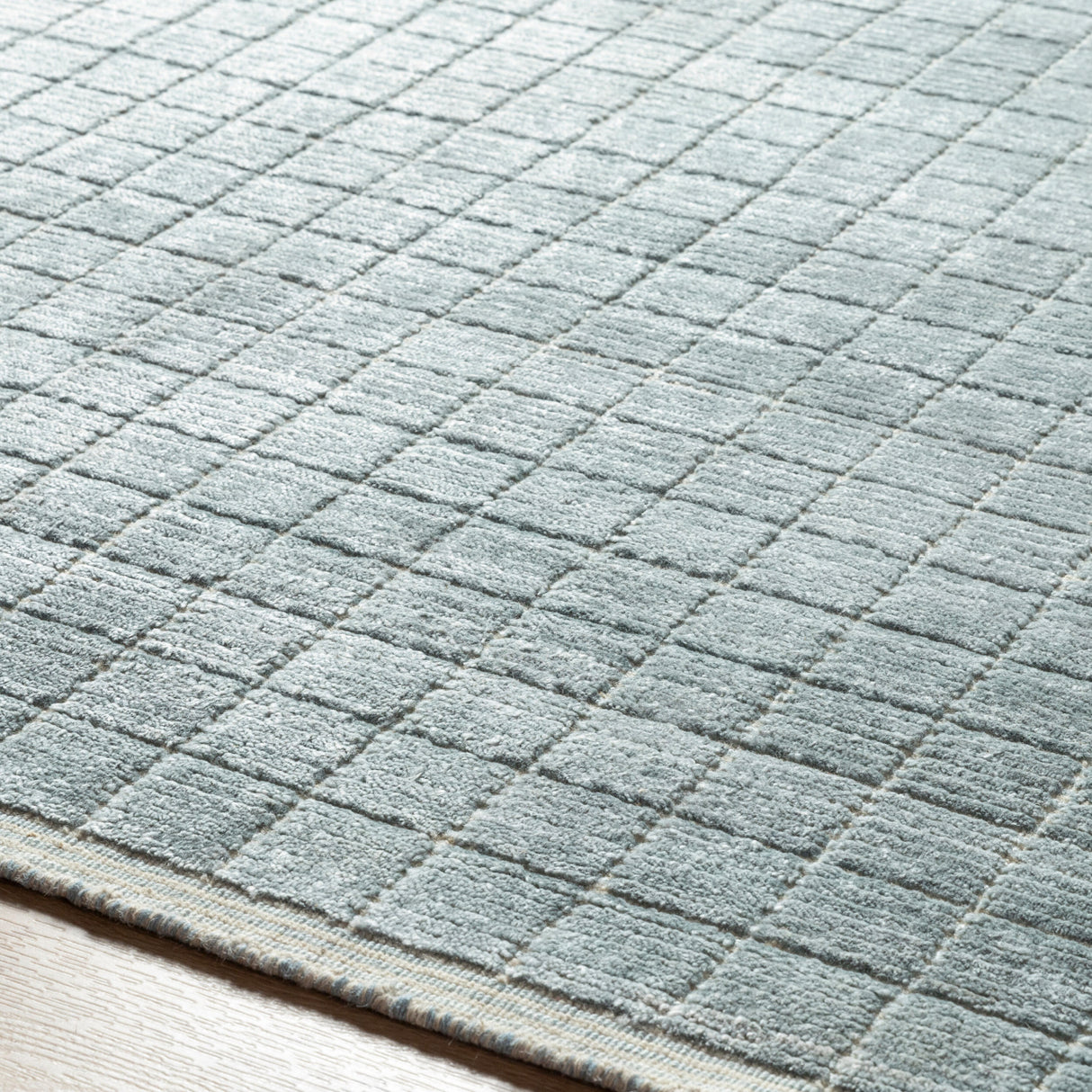 Modern furniture - Hand-Loomed Square Pattern Table Runner - www.oroa.com