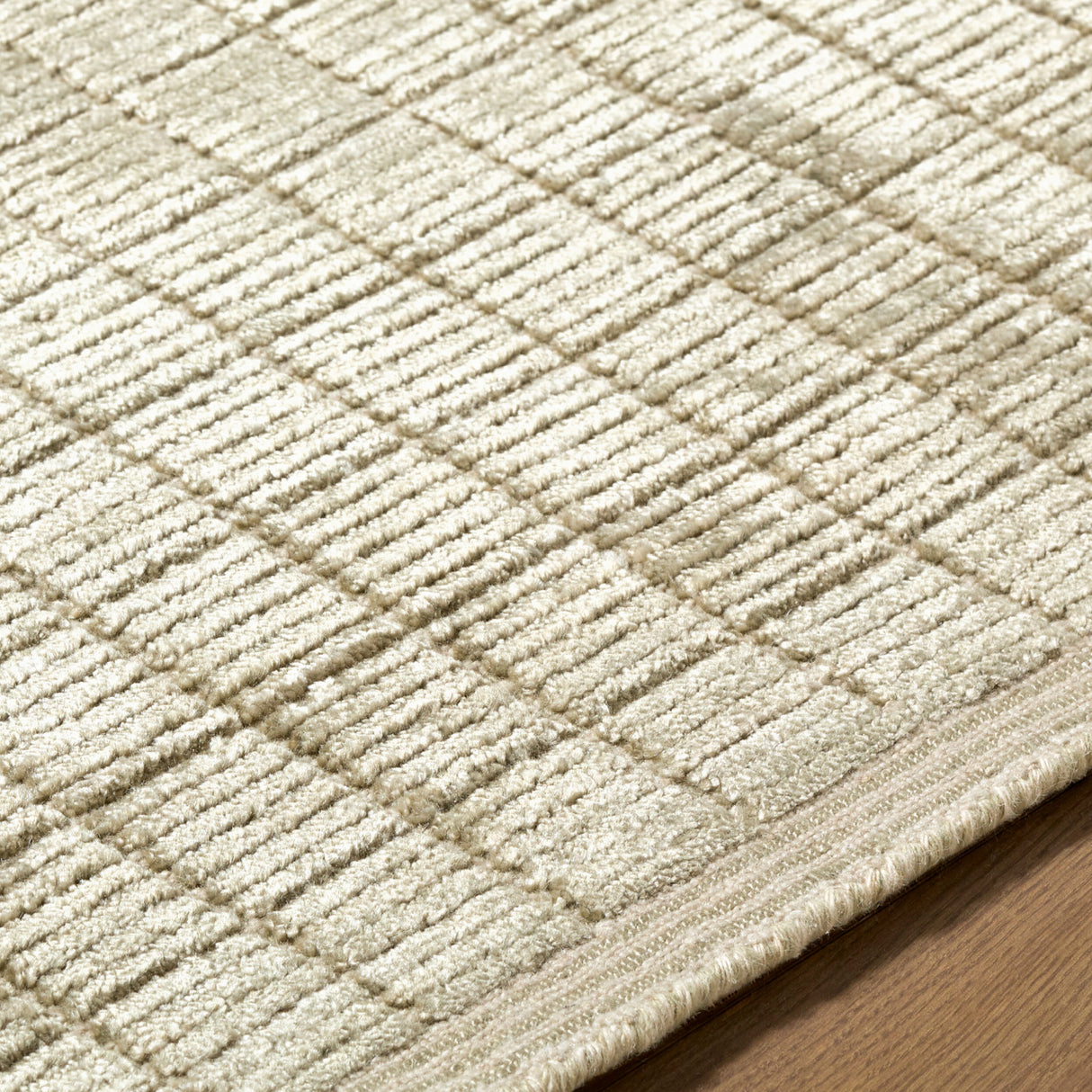 Modern furniture - Hand-Loomed Square Pattern Table Runner - www.oroa.com