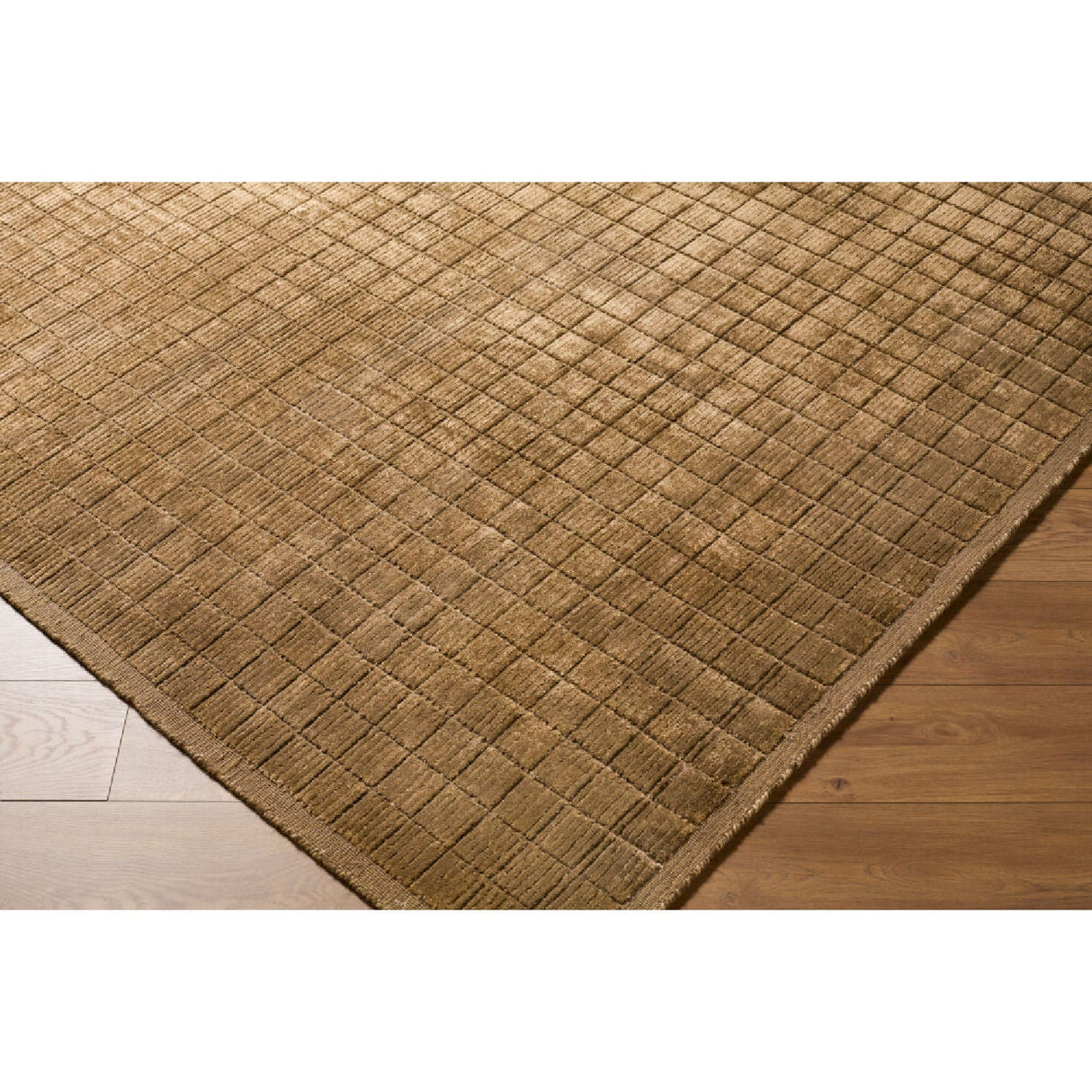 Modern furniture - Hand-Loomed Square Pattern Carpet - www.oroa.com