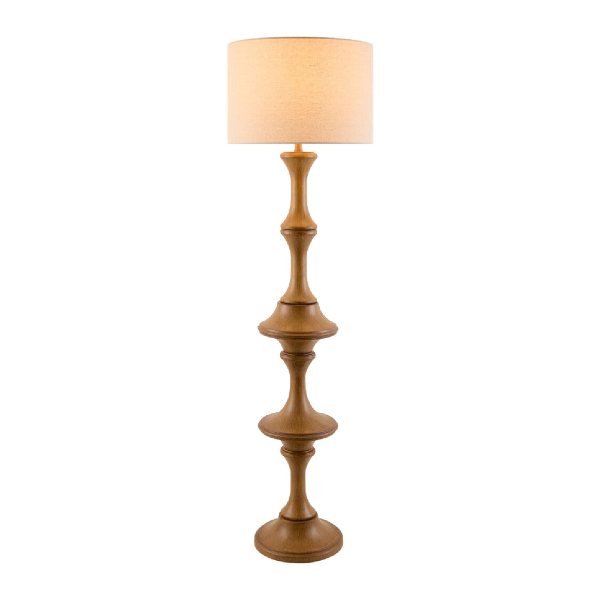 Modern European furniture - Brown Steel Accent Floor Lamp - www.oroa.com