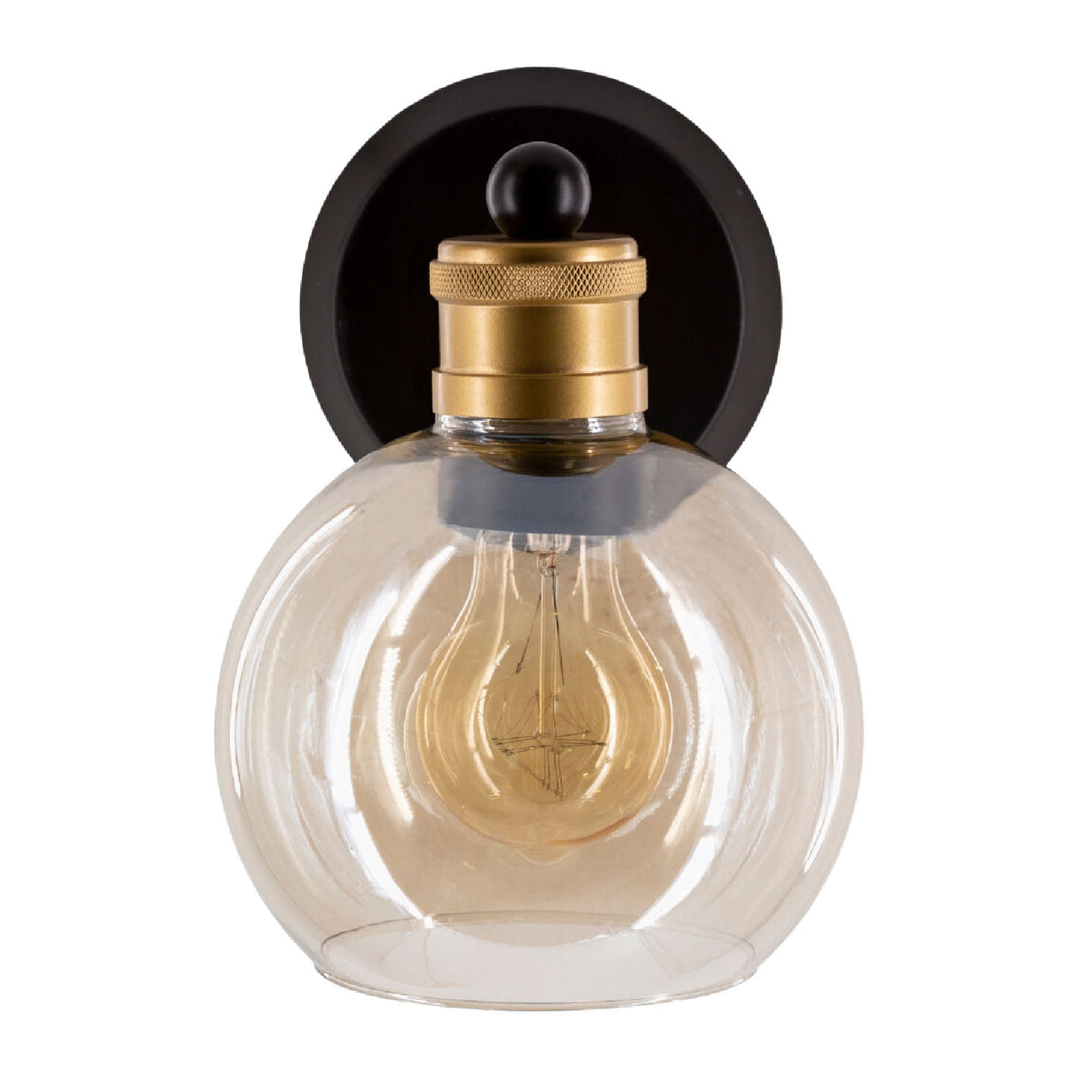 Modern European furniture - Round Champagne Glass Wall Lamp - www.oroa.com