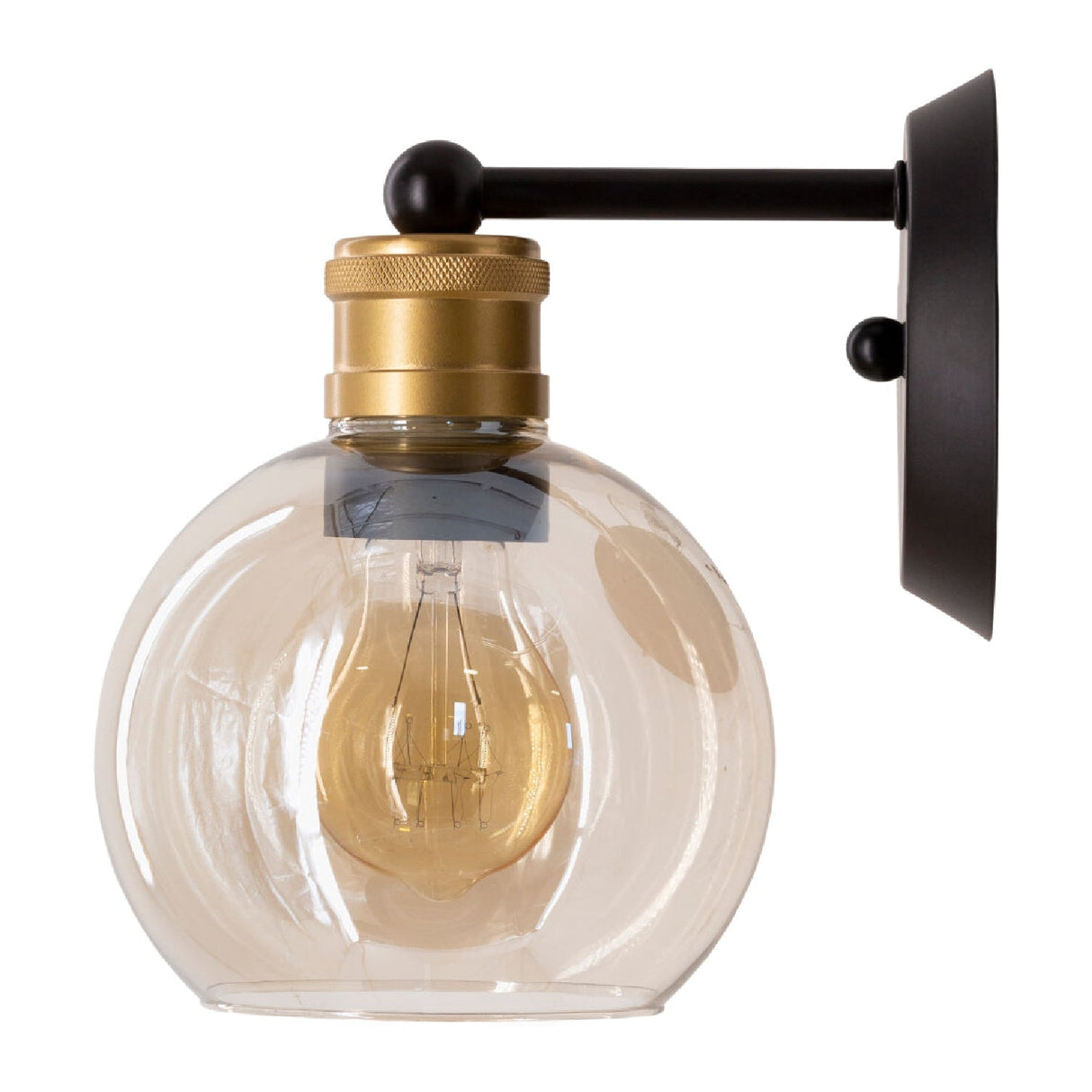 Modern European furniture - Round Champagne Glass Wall Lamp - www.oroa.com