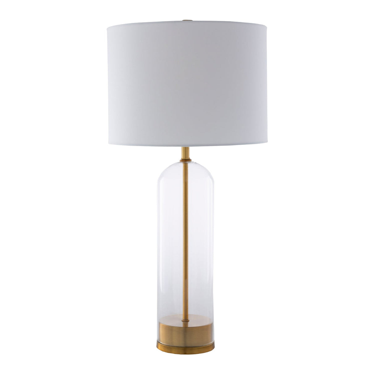 Modern European furniture - Clear Glass Body Table Lamp - www.oroa.com