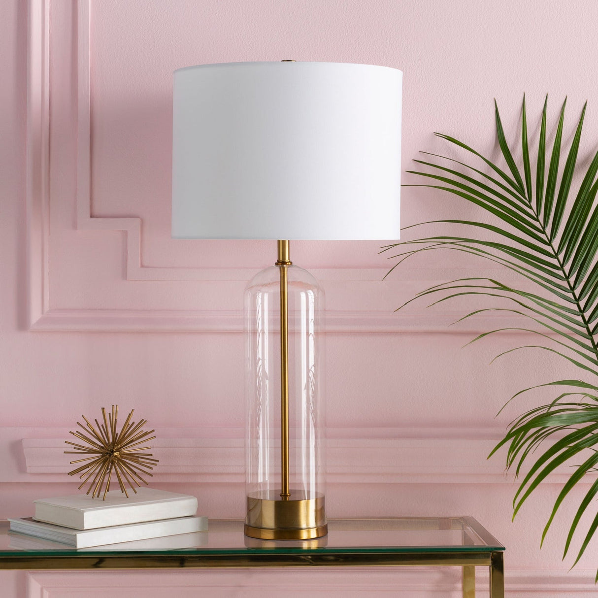 Modern European furniture - Clear Glass Body Table Lamp - www.oroa.com