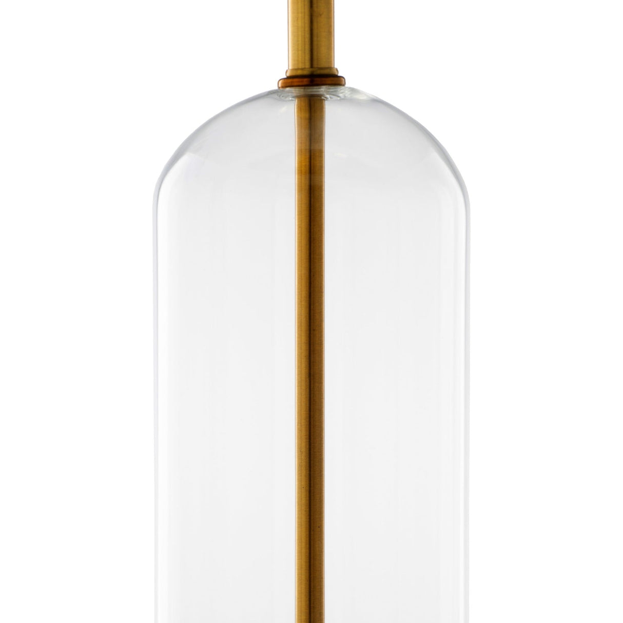 Modern European furniture - Clear Glass Body Table Lamp - www.oroa.com