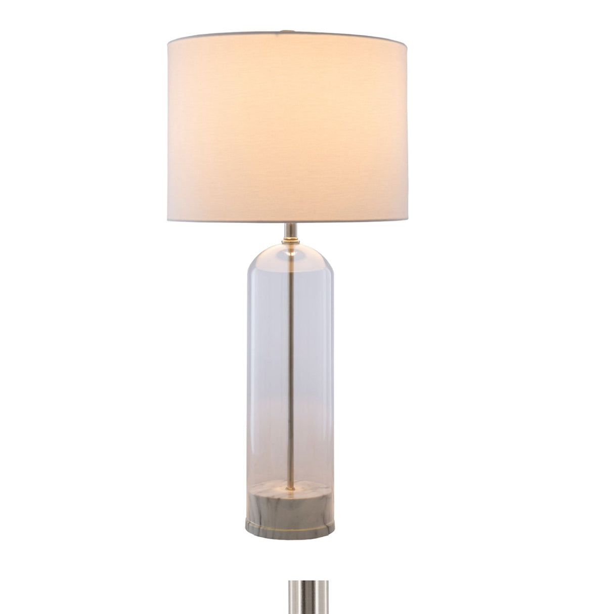 Modern European furniture - Clear Glass Body Table Lamp - www.oroa.com