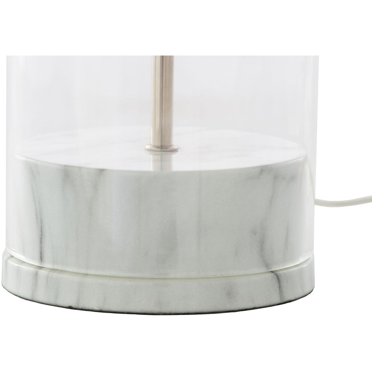 Modern European furniture - Clear Glass Body Table Lamp - www.oroa.com