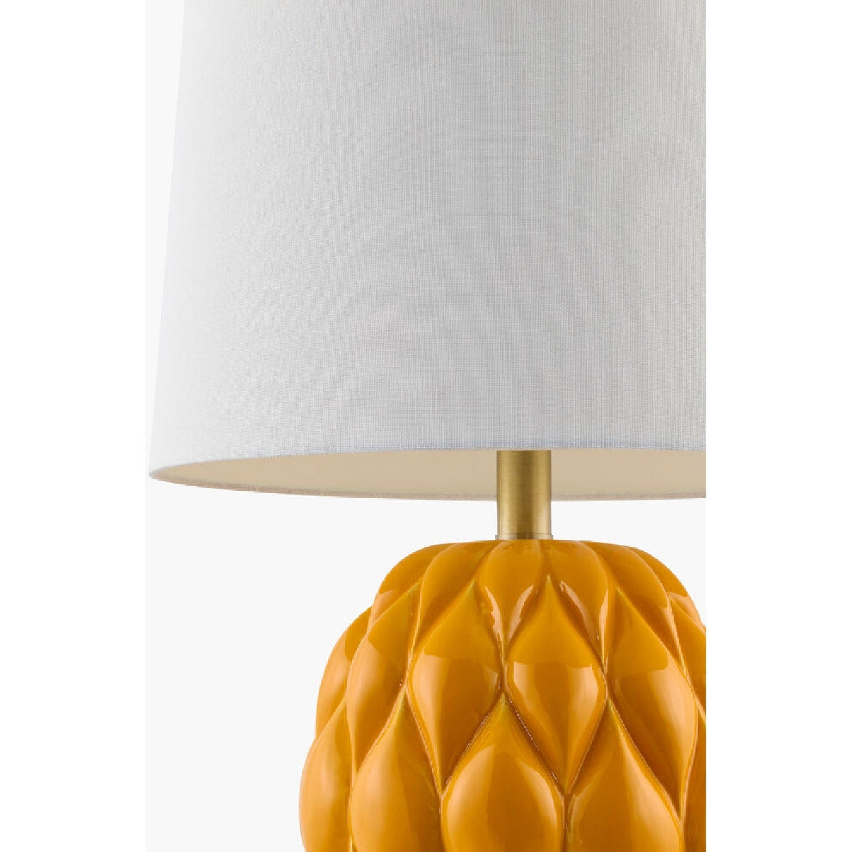 Modern European furniture - Reliefed Ceramic Accent Table Lamp - www.oroa.com