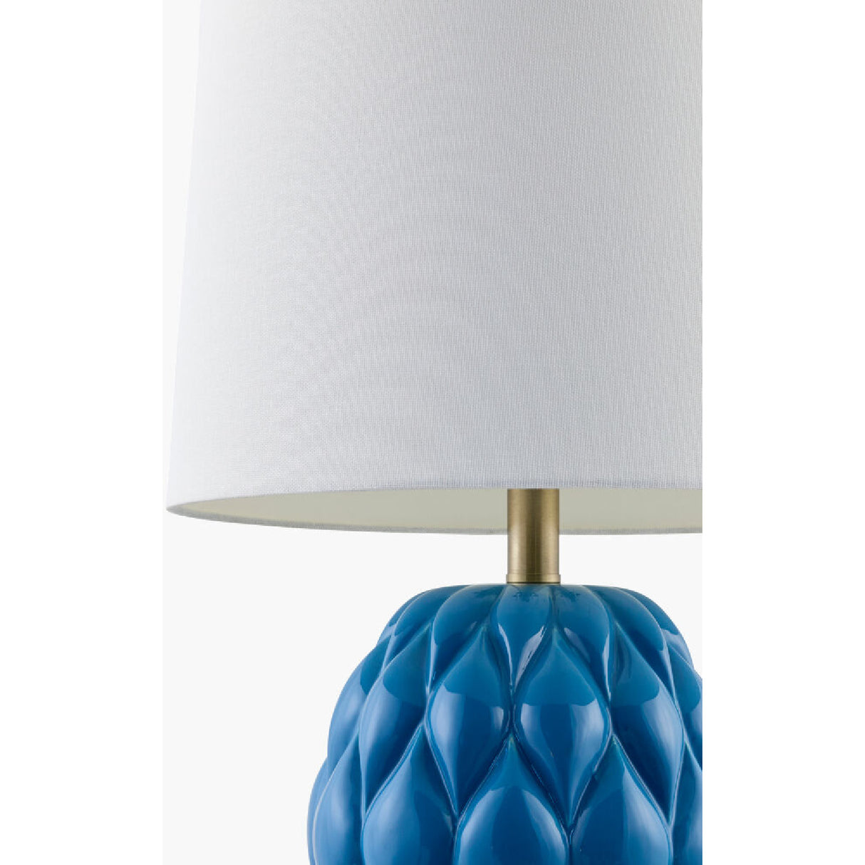 Modern European furniture - Reliefed Ceramic Accent Table Lamp - www.oroa.com