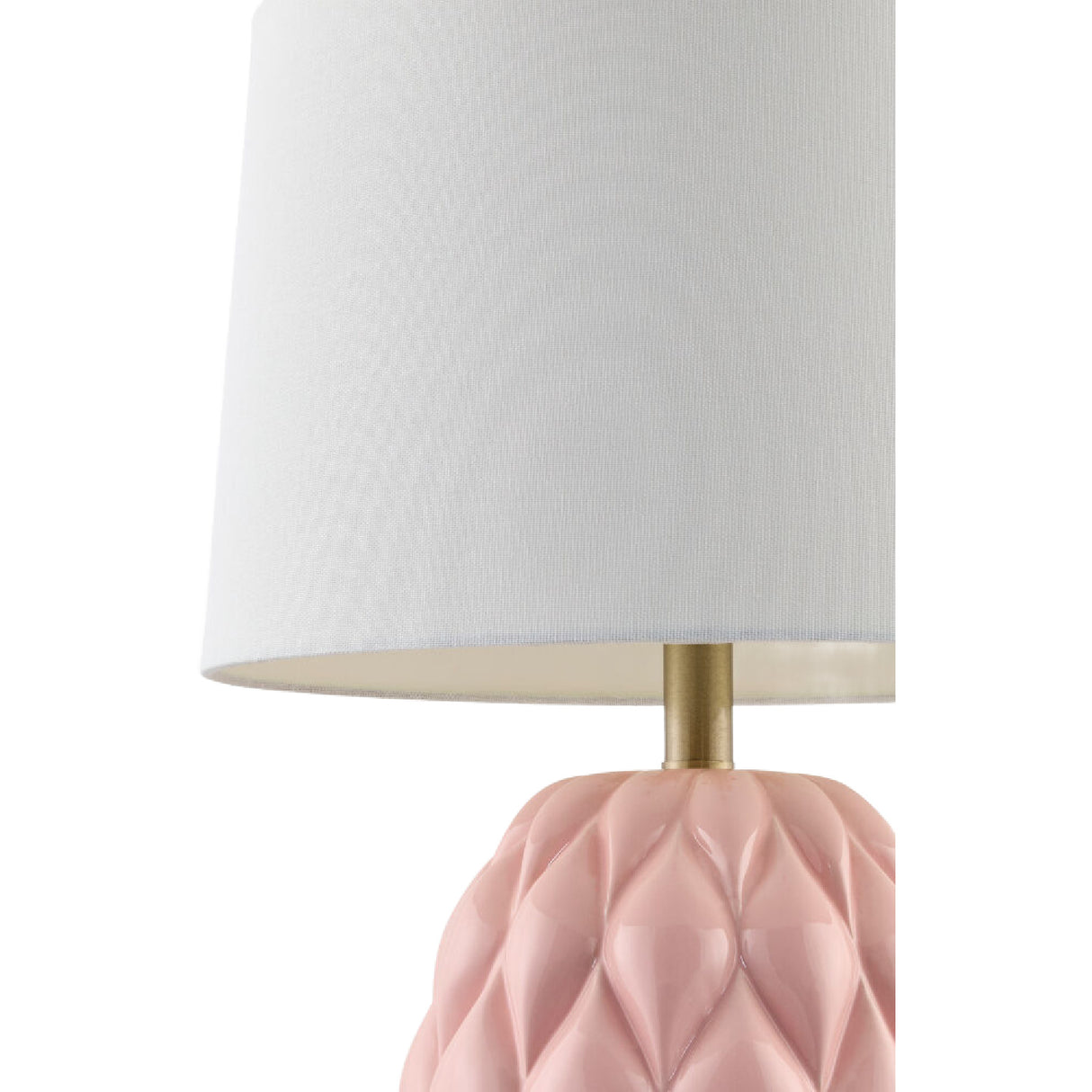 Modern European furniture - Reliefed Ceramic Accent Table Lamp - www.oroa.com