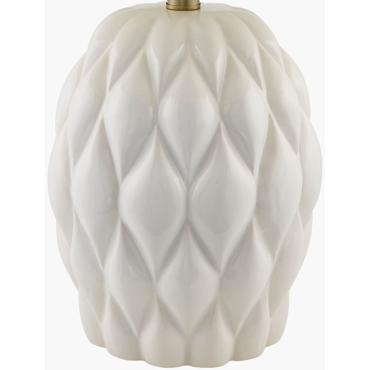 Modern European furniture - Reliefed Ceramic Accent Table Lamp - www.oroa.com