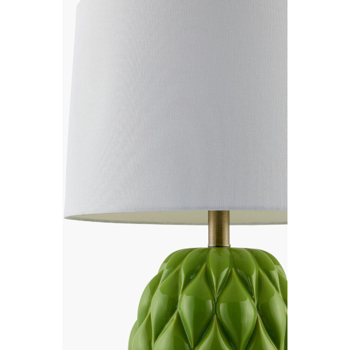 Modern European furniture - Reliefed Ceramic Accent Table Lamp - www.oroa.com