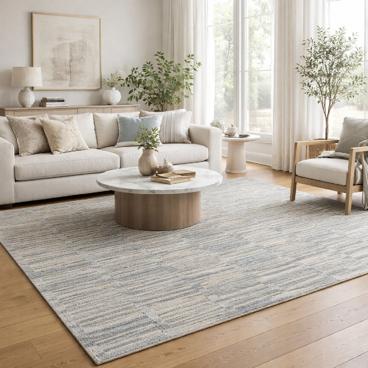 Modern furniture - Hand-Tufted Yarn Carpet - www.oroa.com