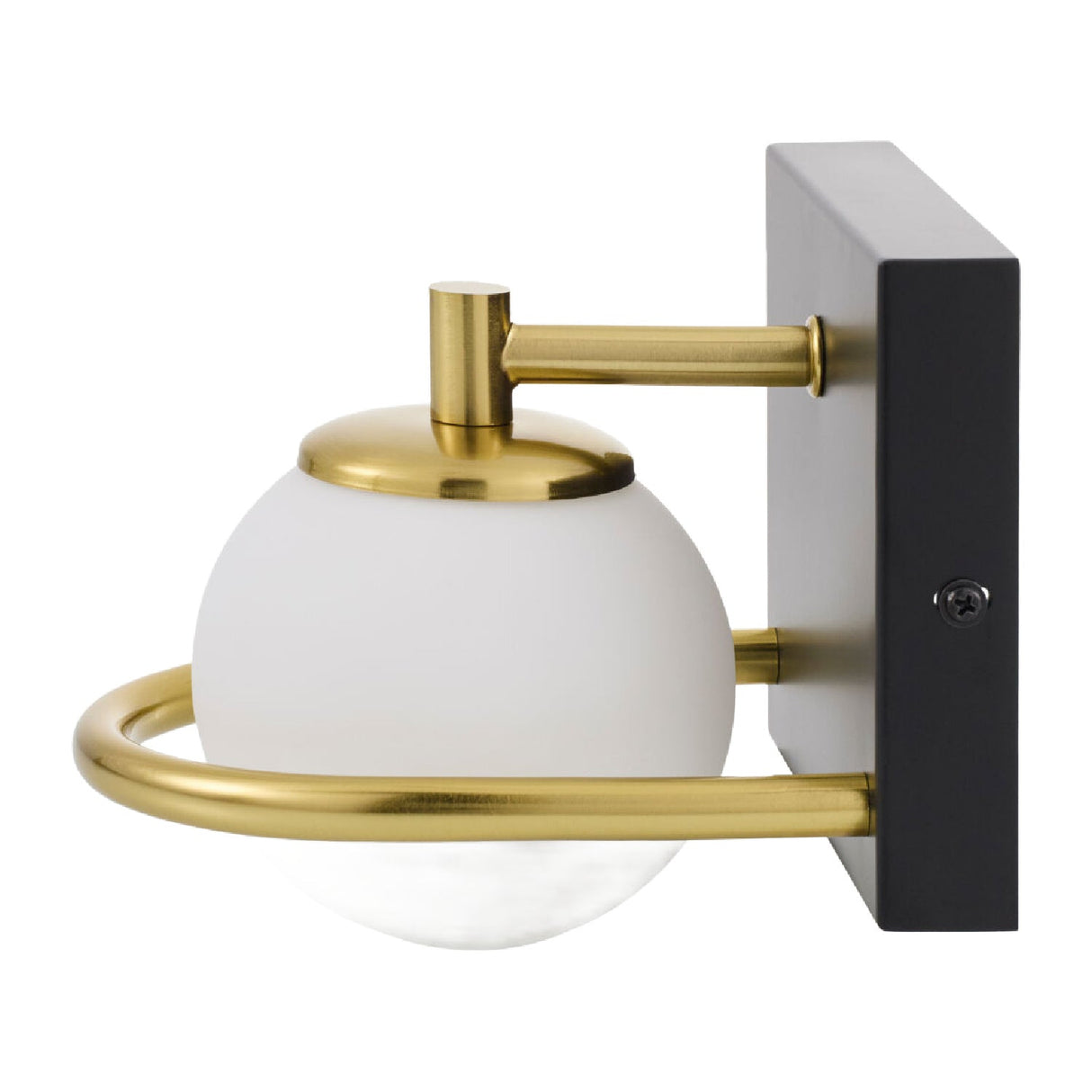 Modern European furniture - Gold Ring Glass Wall Lamp - www.oroa.com