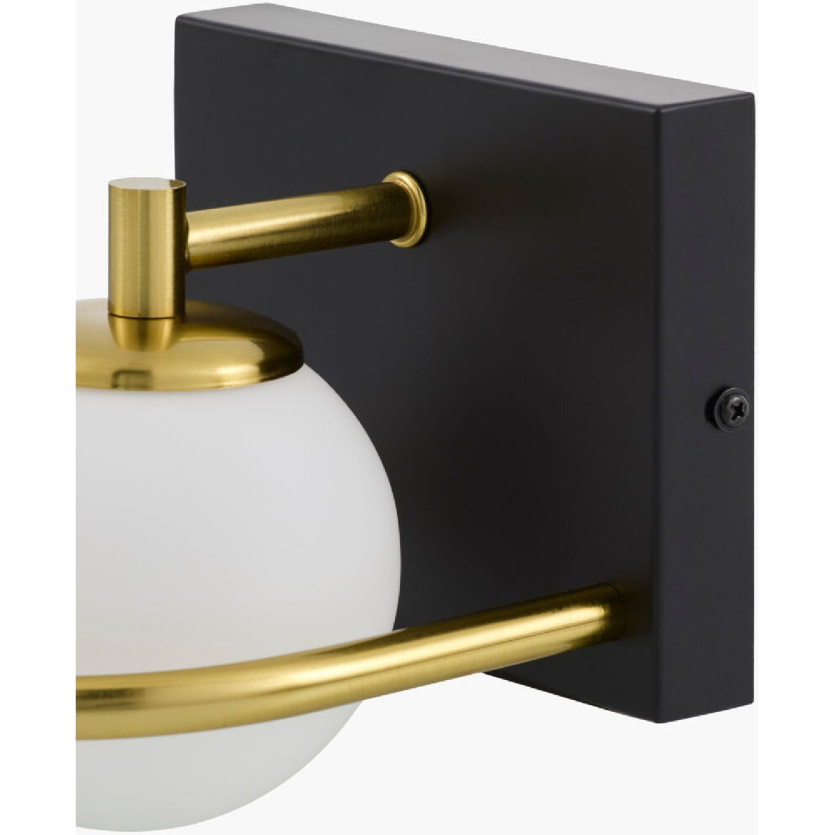Modern European furniture - Gold Ring Glass Wall Lamp - www.oroa.com