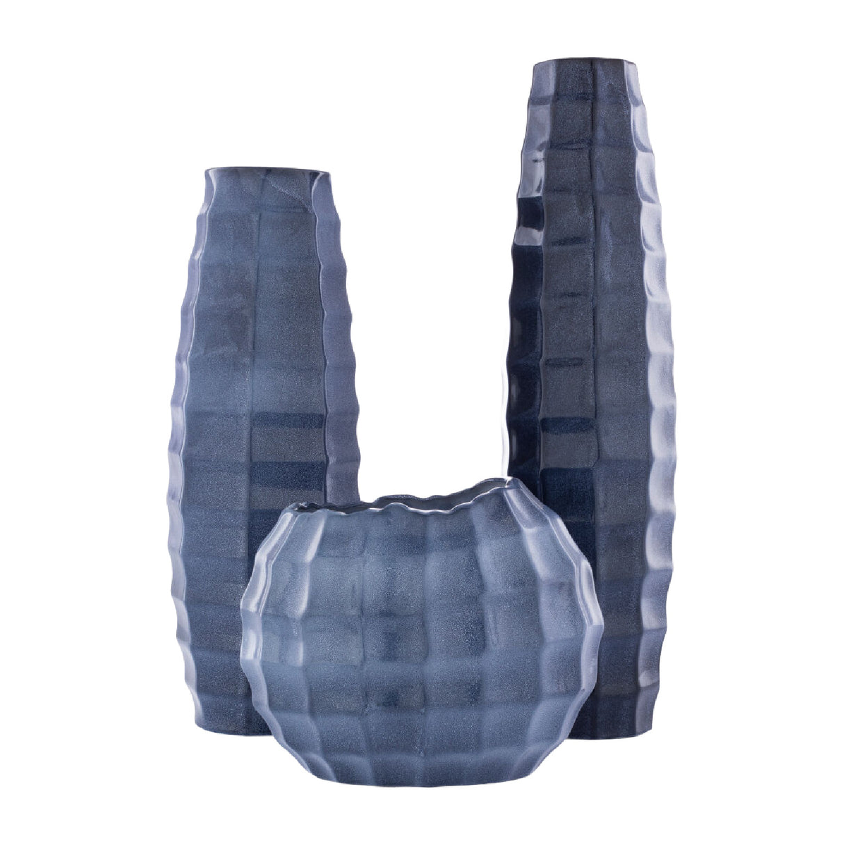 Modern European furniture - Glazed Ceramic Outdoor Vases (3) - www.oroa.com