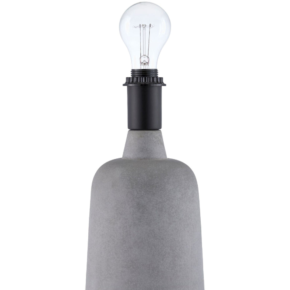Modern European furniture - White Cotton Concrete Table Lamp - www.oroa.com