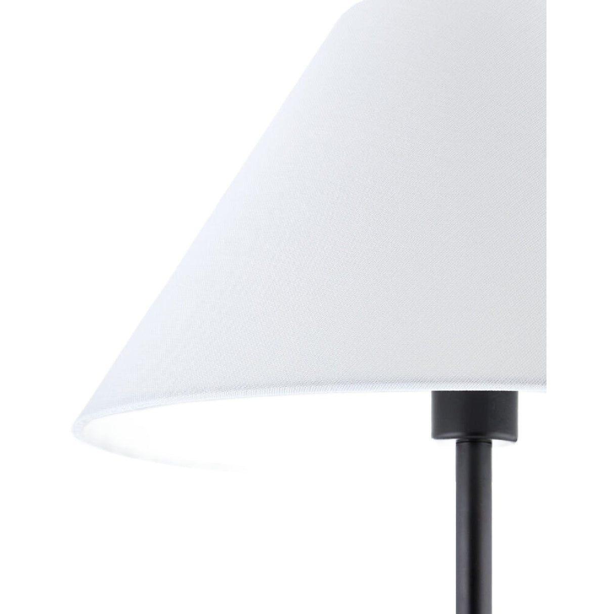 Modern European furniture - White Empire Shade Floor Lamp - www.oroa.com