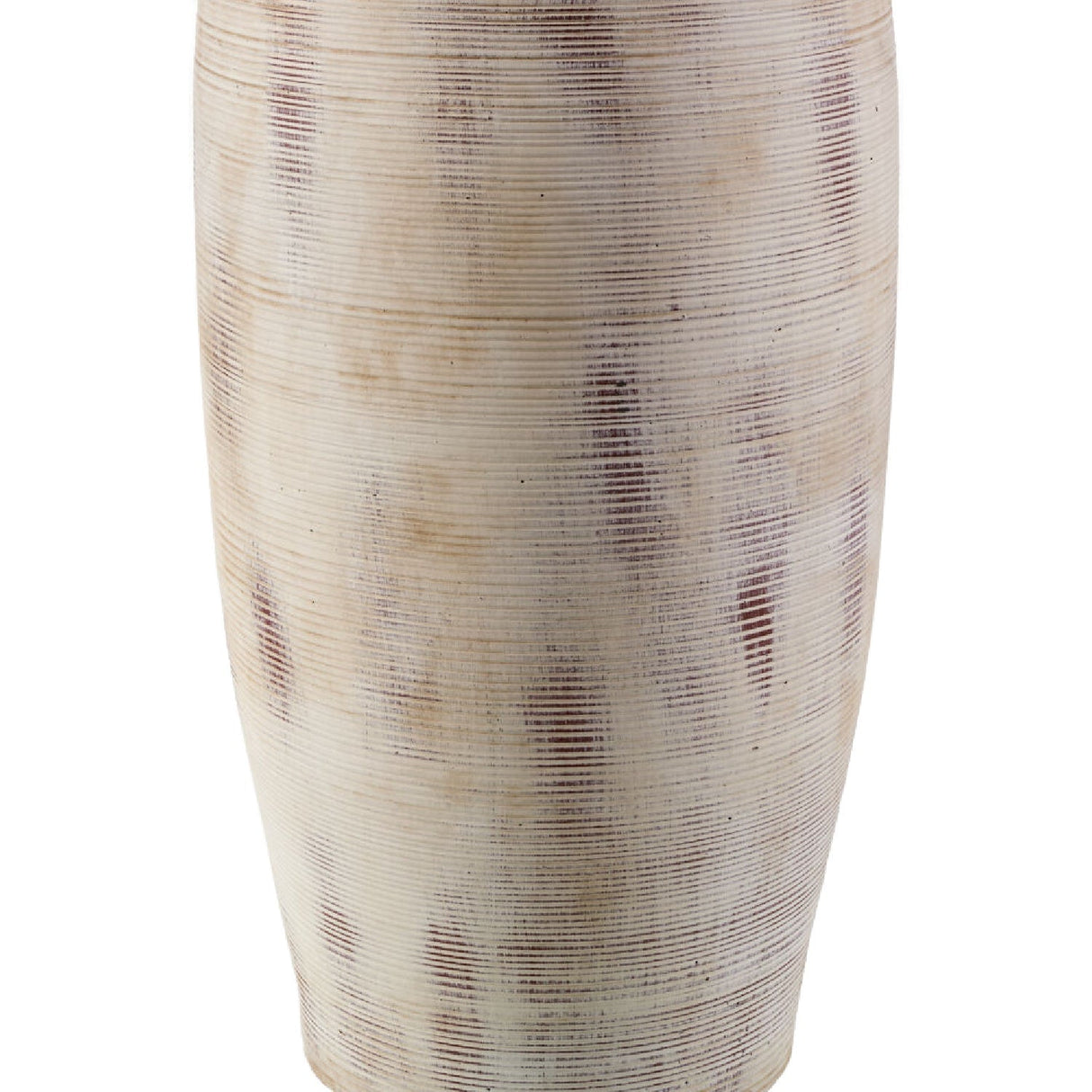 Modern European furniture - Painted Cream Cement Floor Lamp - www.oroa.com