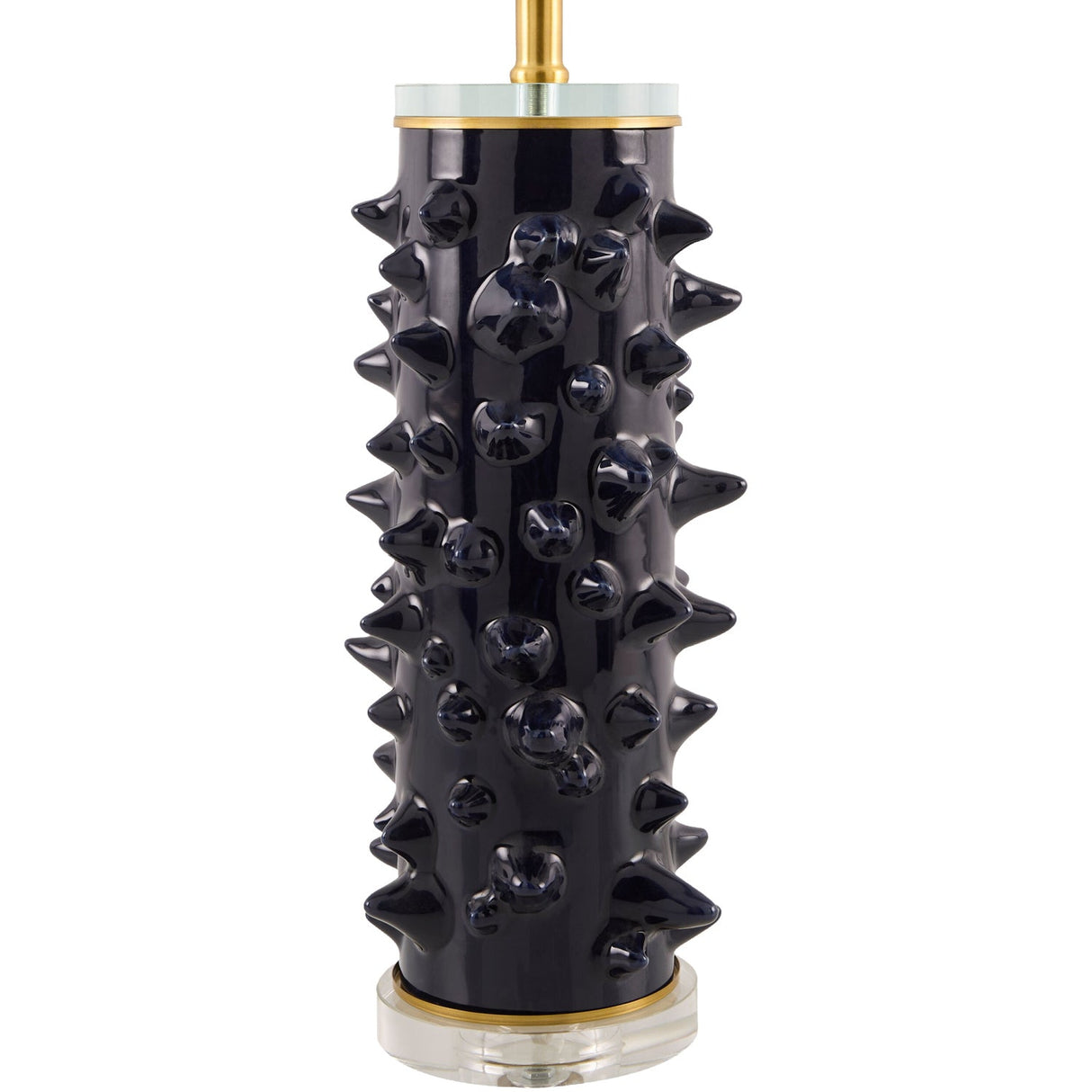 Modern European furniture - Spike Studded Ceramic Table Lamp - www.oroa.com