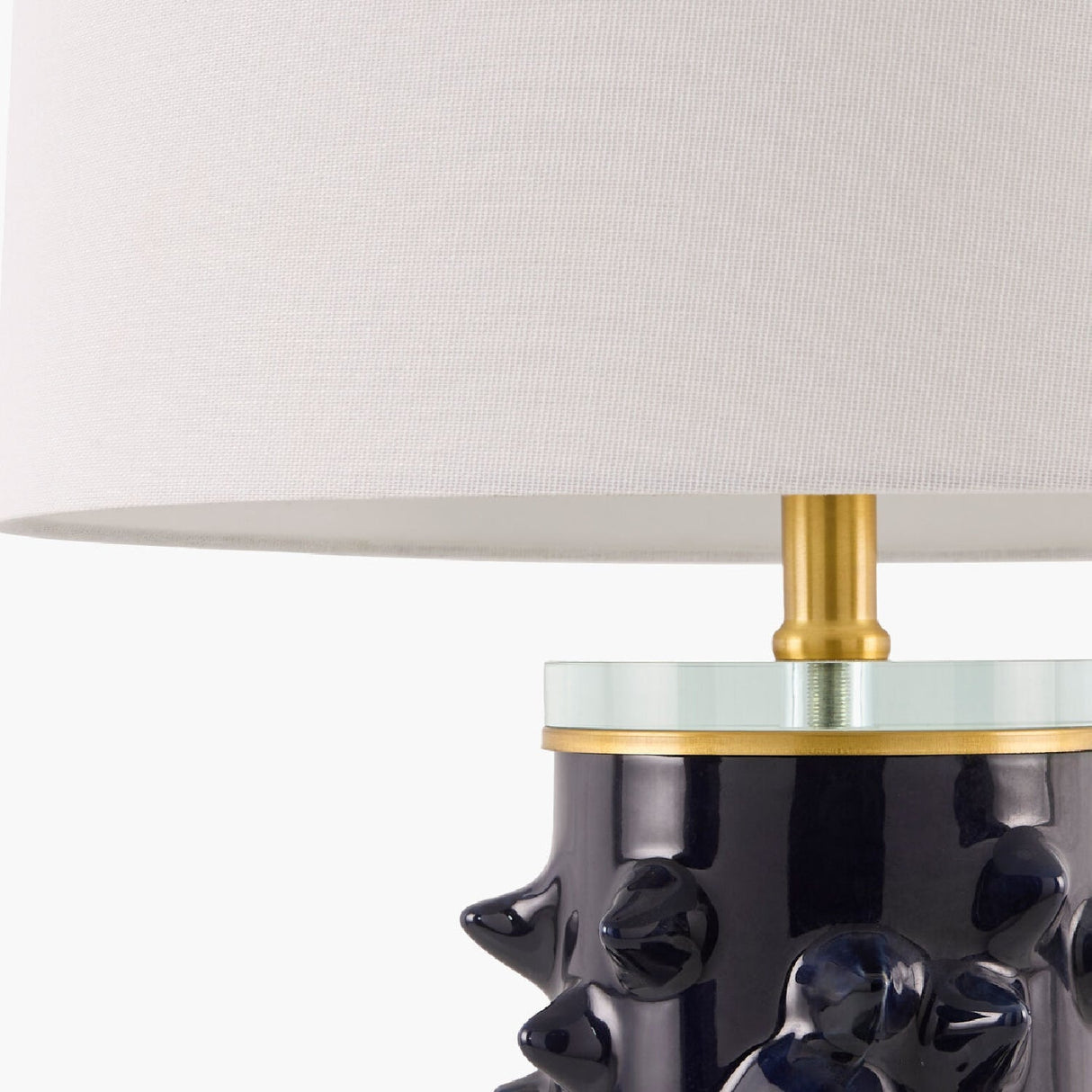 Modern European furniture - Spike Studded Ceramic Table Lamp - www.oroa.com