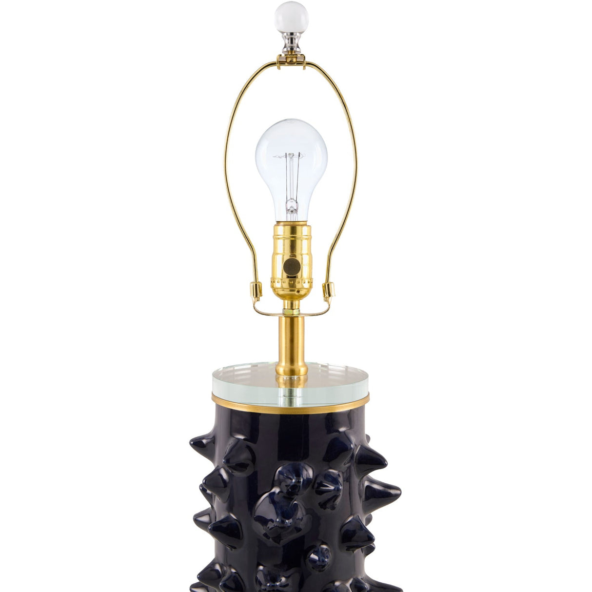 Modern European furniture - Spike Studded Ceramic Table Lamp - www.oroa.com