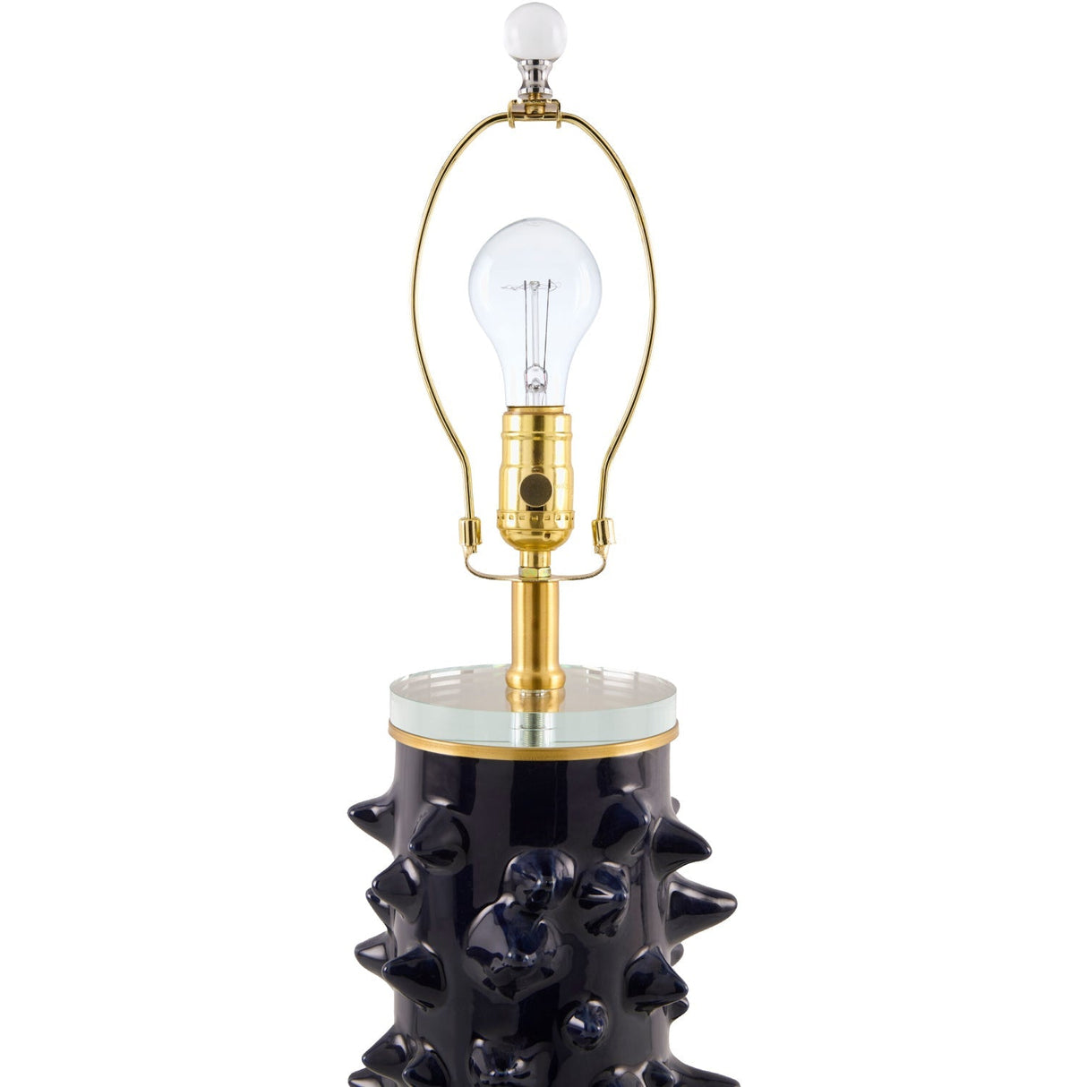 Modern European furniture - Spike Studded Ceramic Table Lamp - www.oroa.com