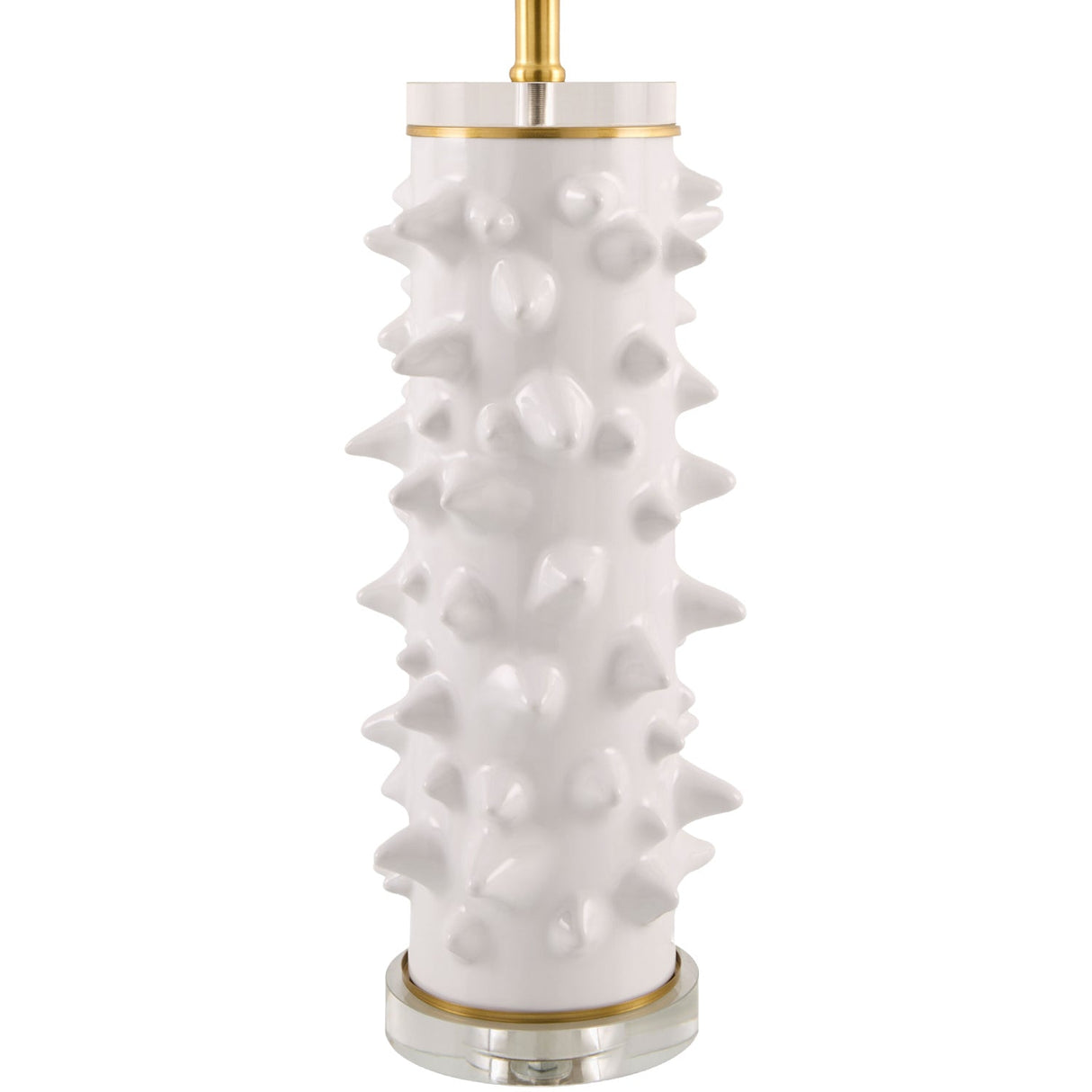 Modern European furniture - Spike Studded Ceramic Table Lamp - www.oroa.com