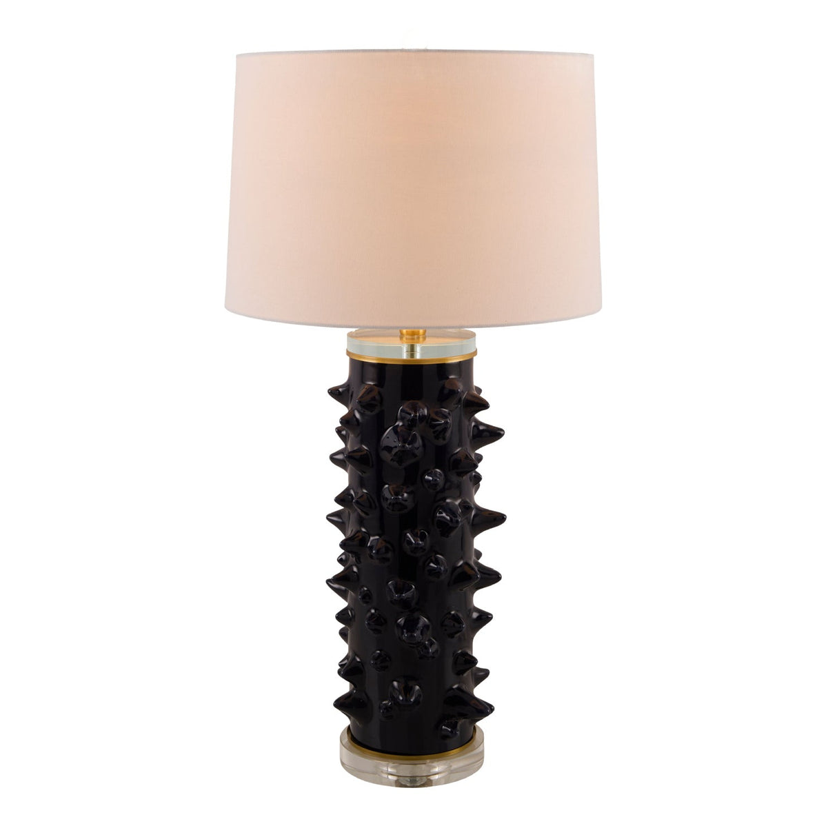 Modern European furniture - Spike Studded Ceramic Table Lamp - www.oroa.com