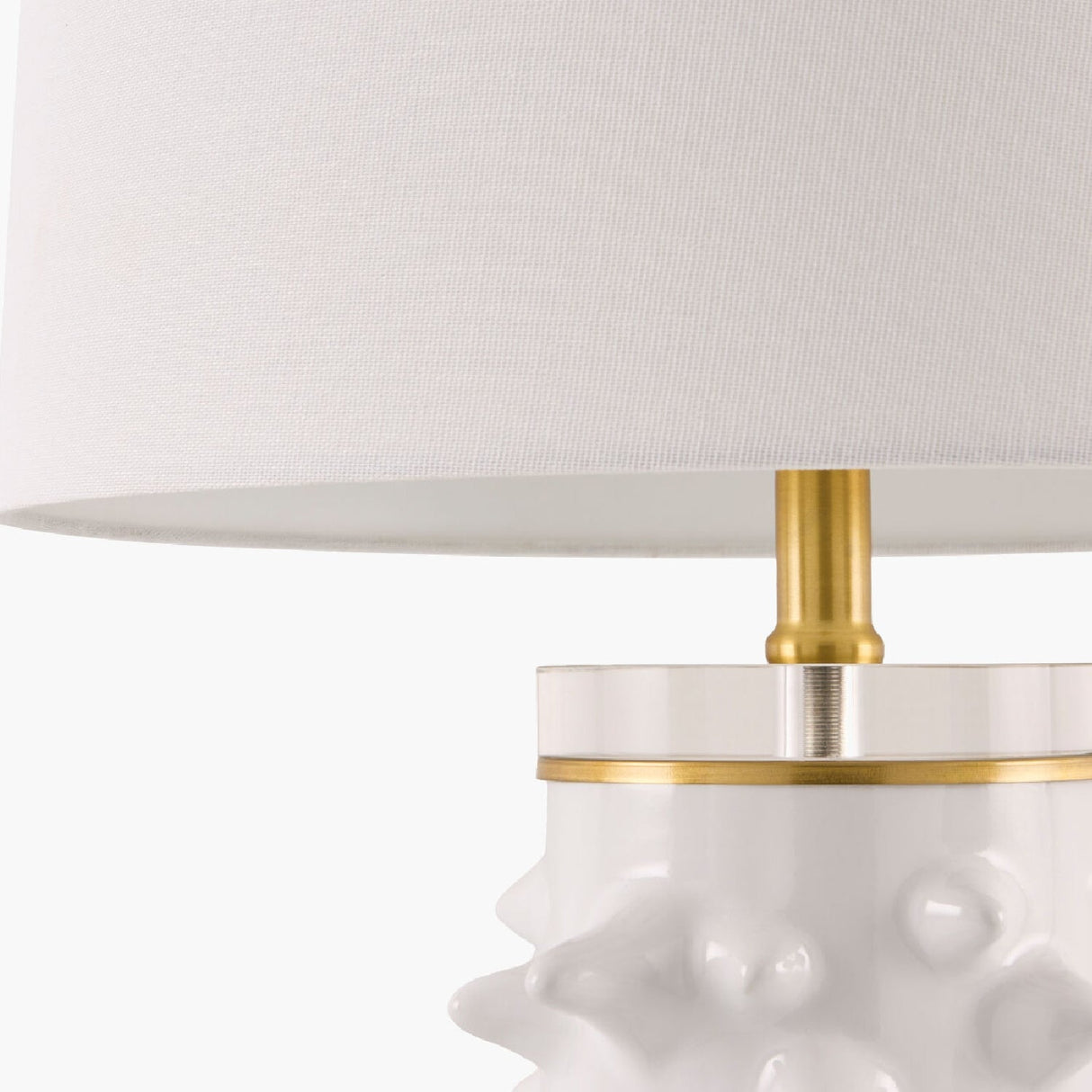 Modern European furniture - Spike Studded Ceramic Table Lamp - www.oroa.com