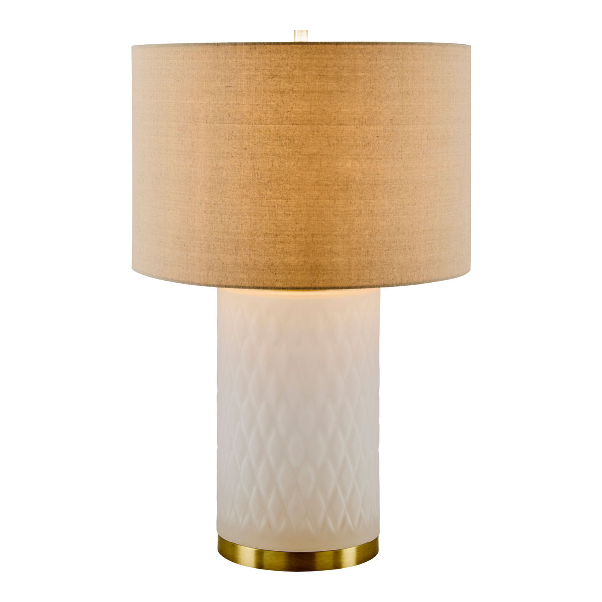 Modern European furniture - Glass Base Accent Table Lamp - www.oroa.com