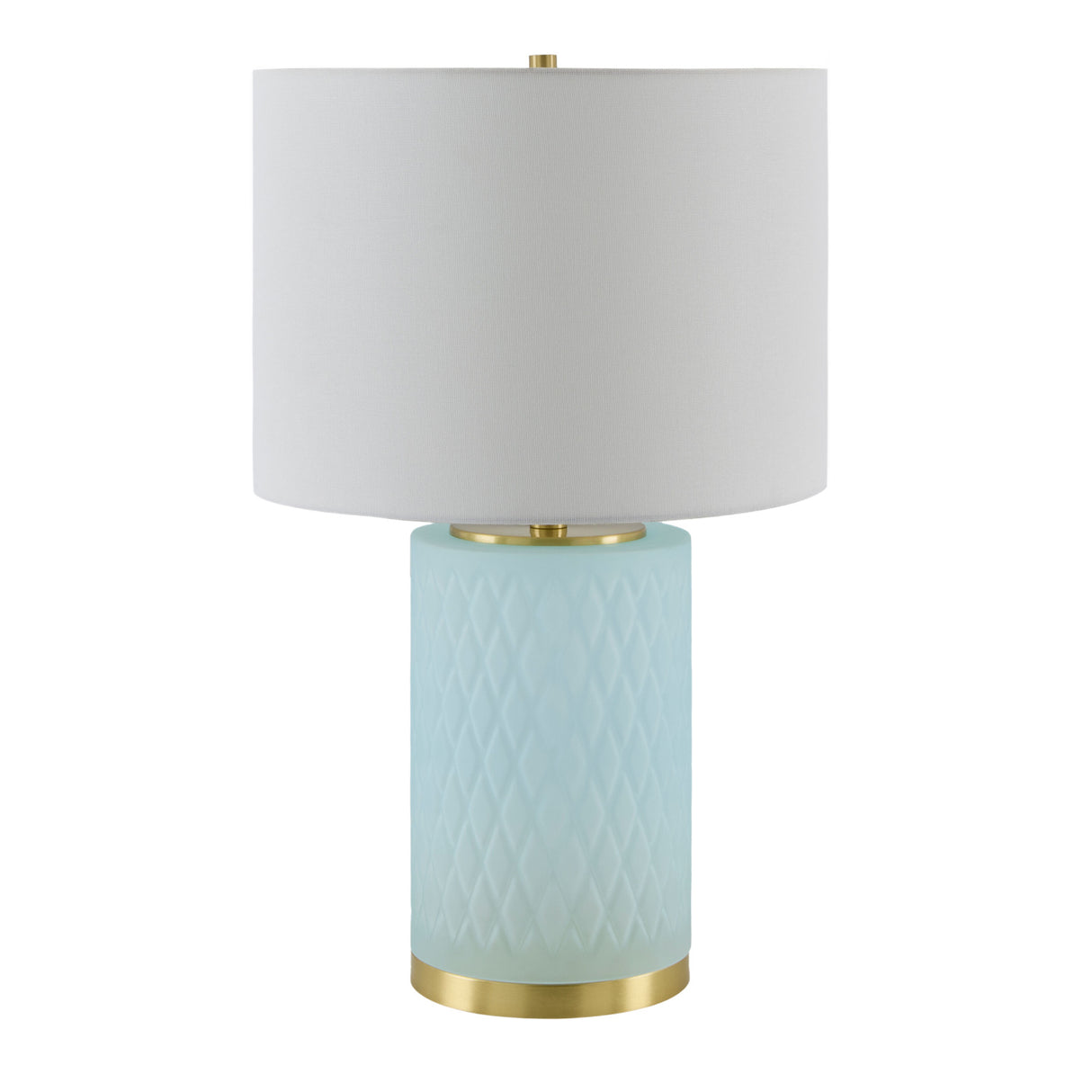 Modern European furniture - Glass Base Accent Table Lamp - www.oroa.com
