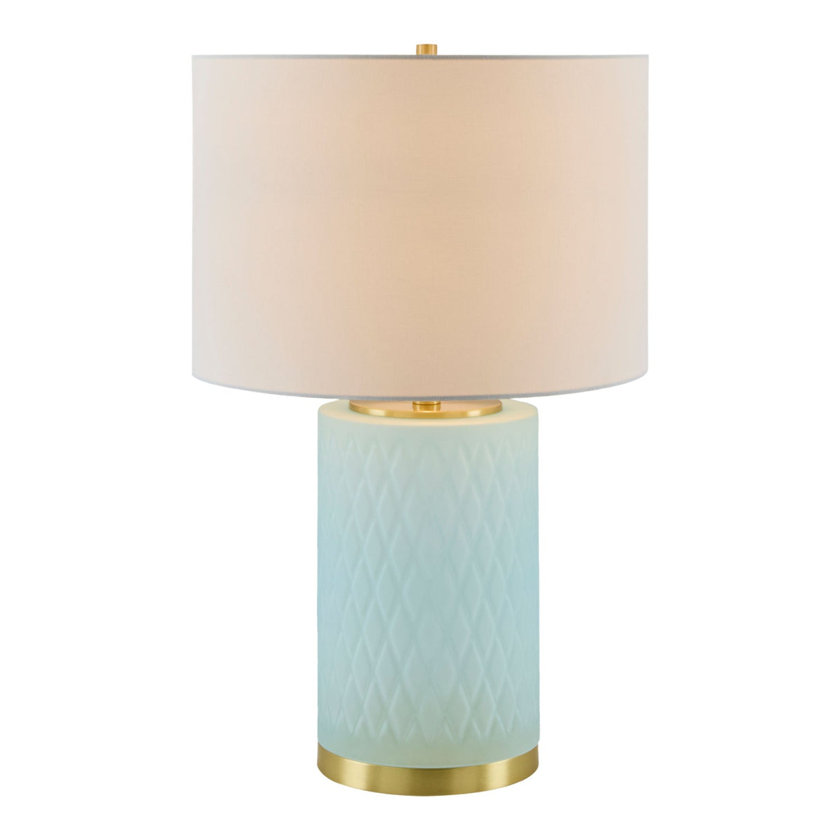 Modern European furniture - Glass Base Accent Table Lamp - www.oroa.com