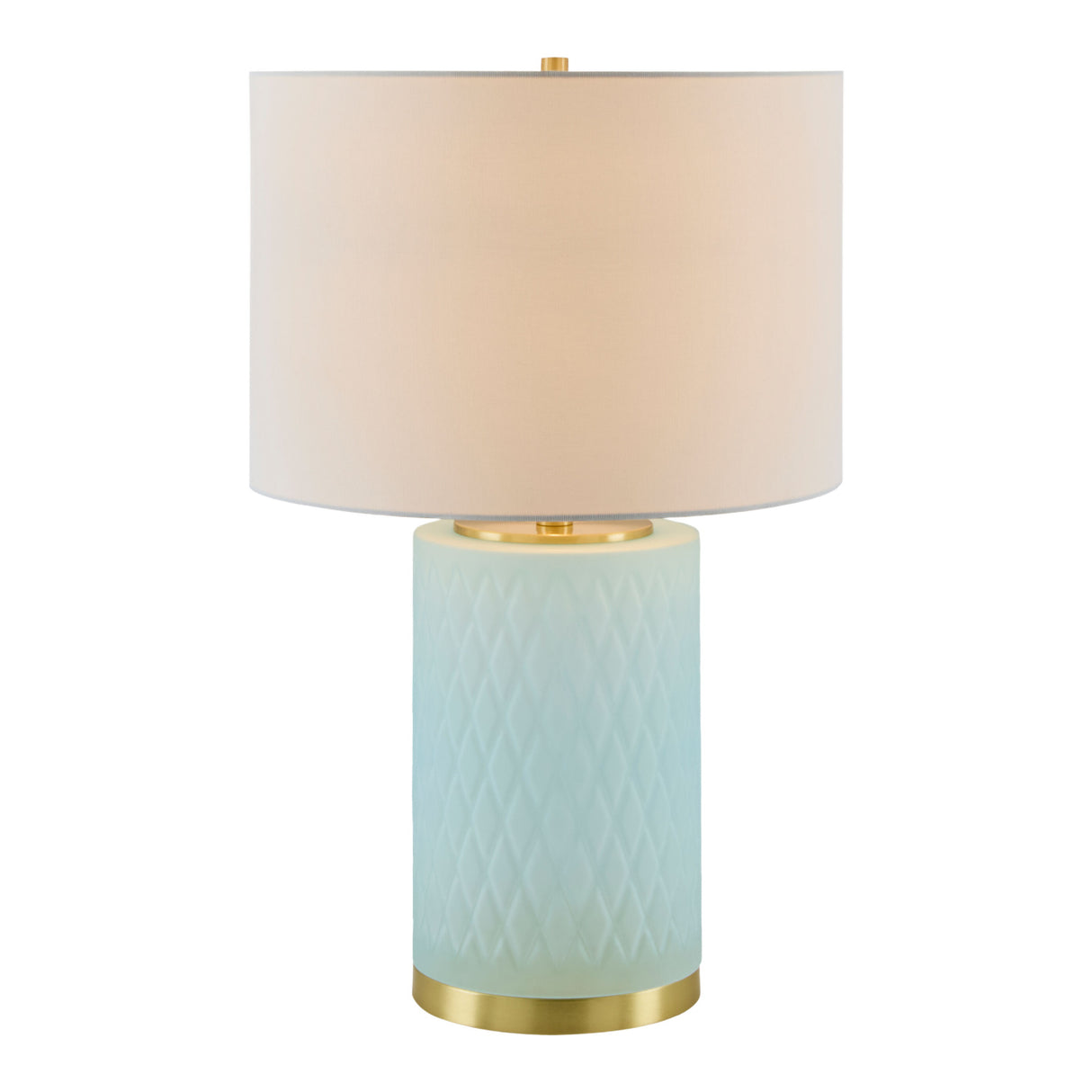 Modern European furniture - Glass Base Accent Table Lamp - www.oroa.com