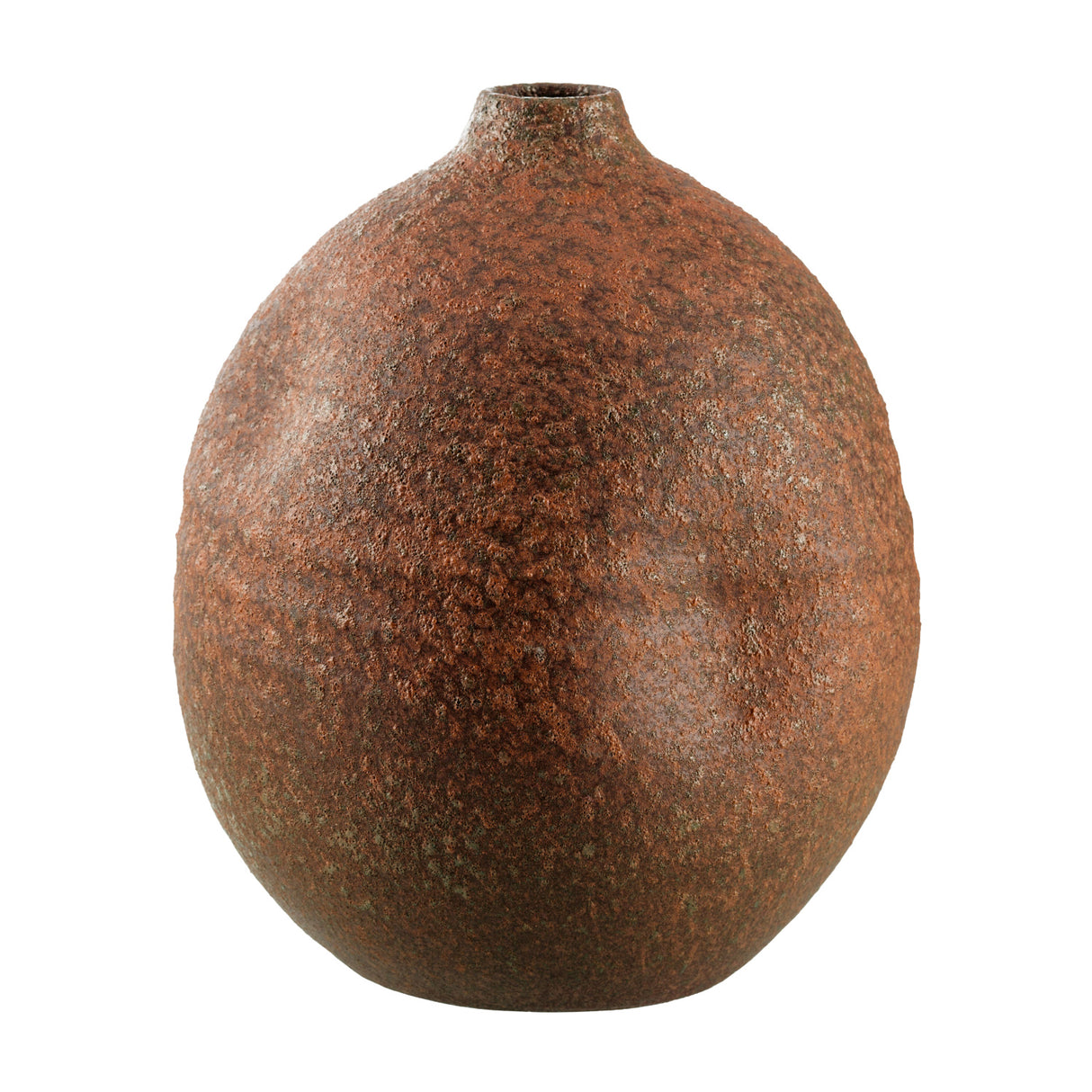 Modern European furniture - Terracotta Glazed Ceramic Vase - www.oroa.com