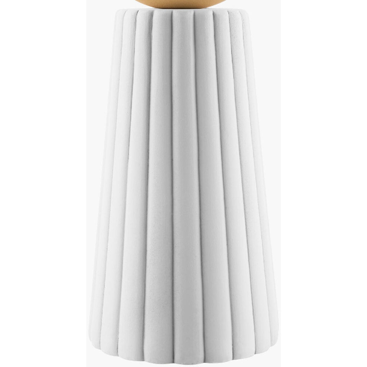 Modern European furniture - Fluted Ceramic Glass Table Lamp - www.oroa.com